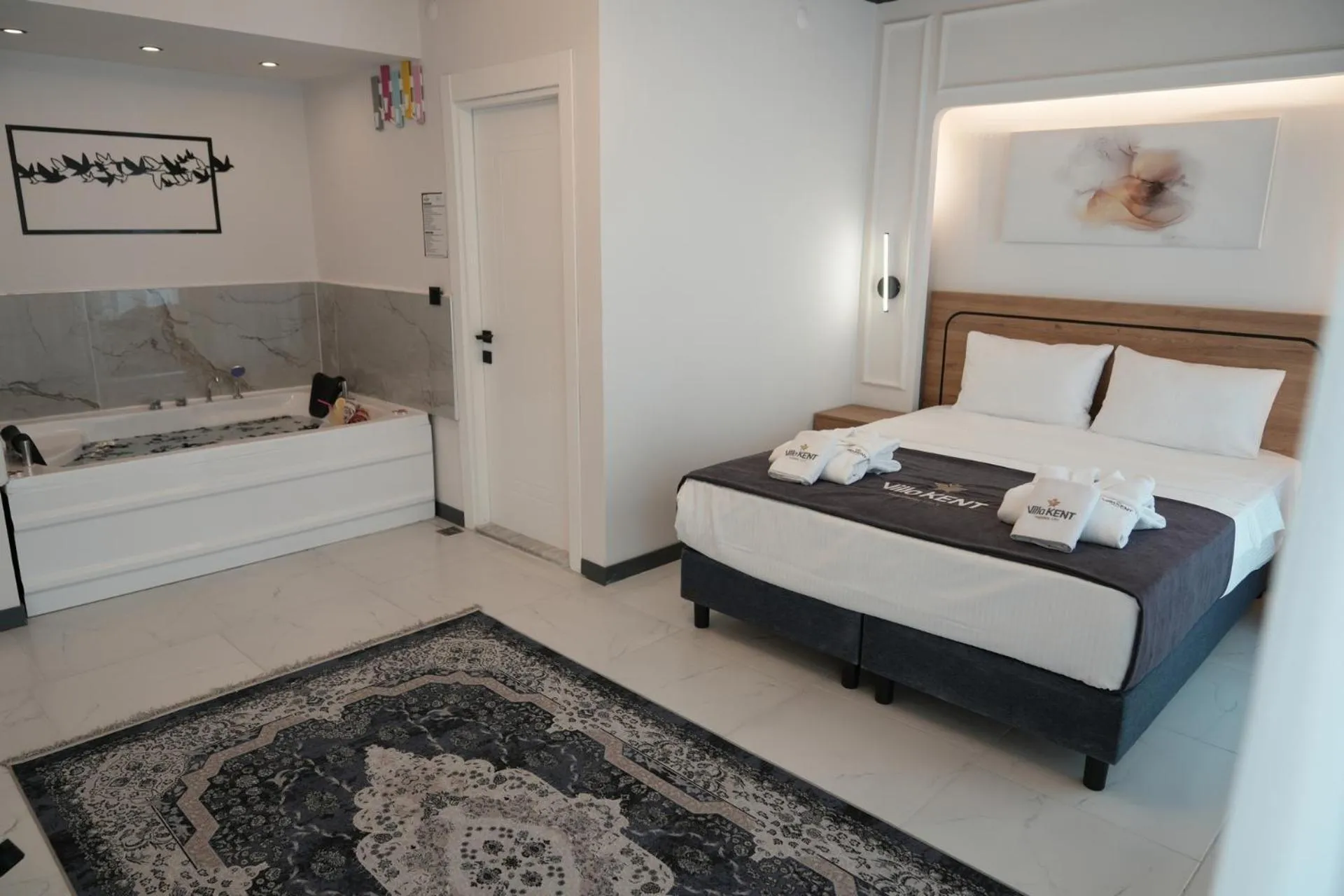 Bed in Villa Kent Termal Otel