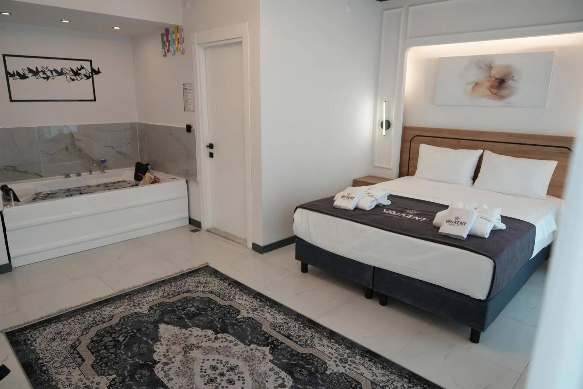 Bed in Villa Kent Termal Otel