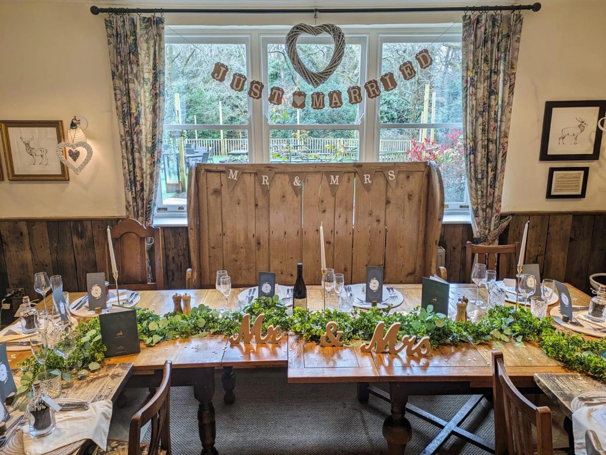 wedding in The White Buck