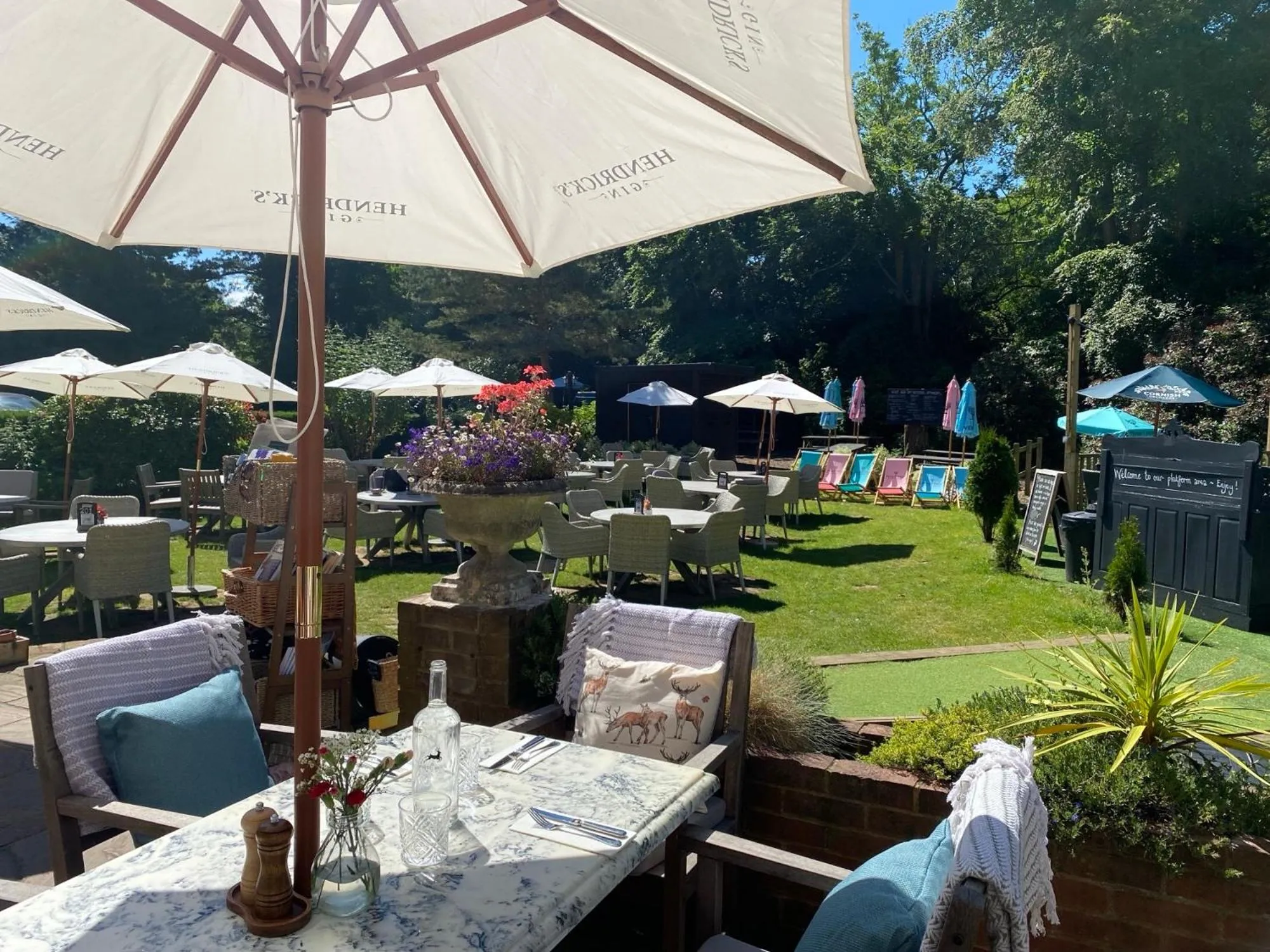 Garden in The White Buck