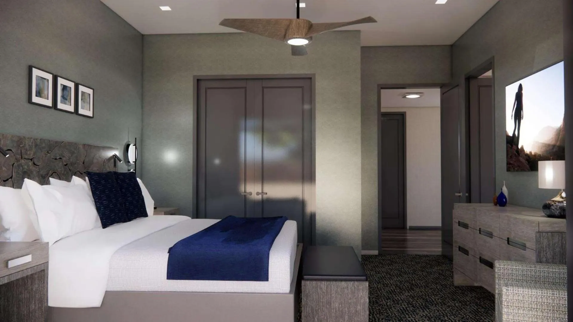 Photo of the whole room, Bed in Black Desert Resort