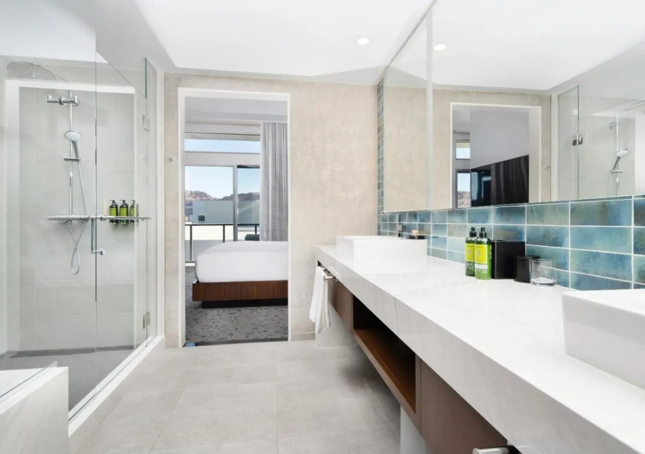 Bathroom in Black Desert Resort