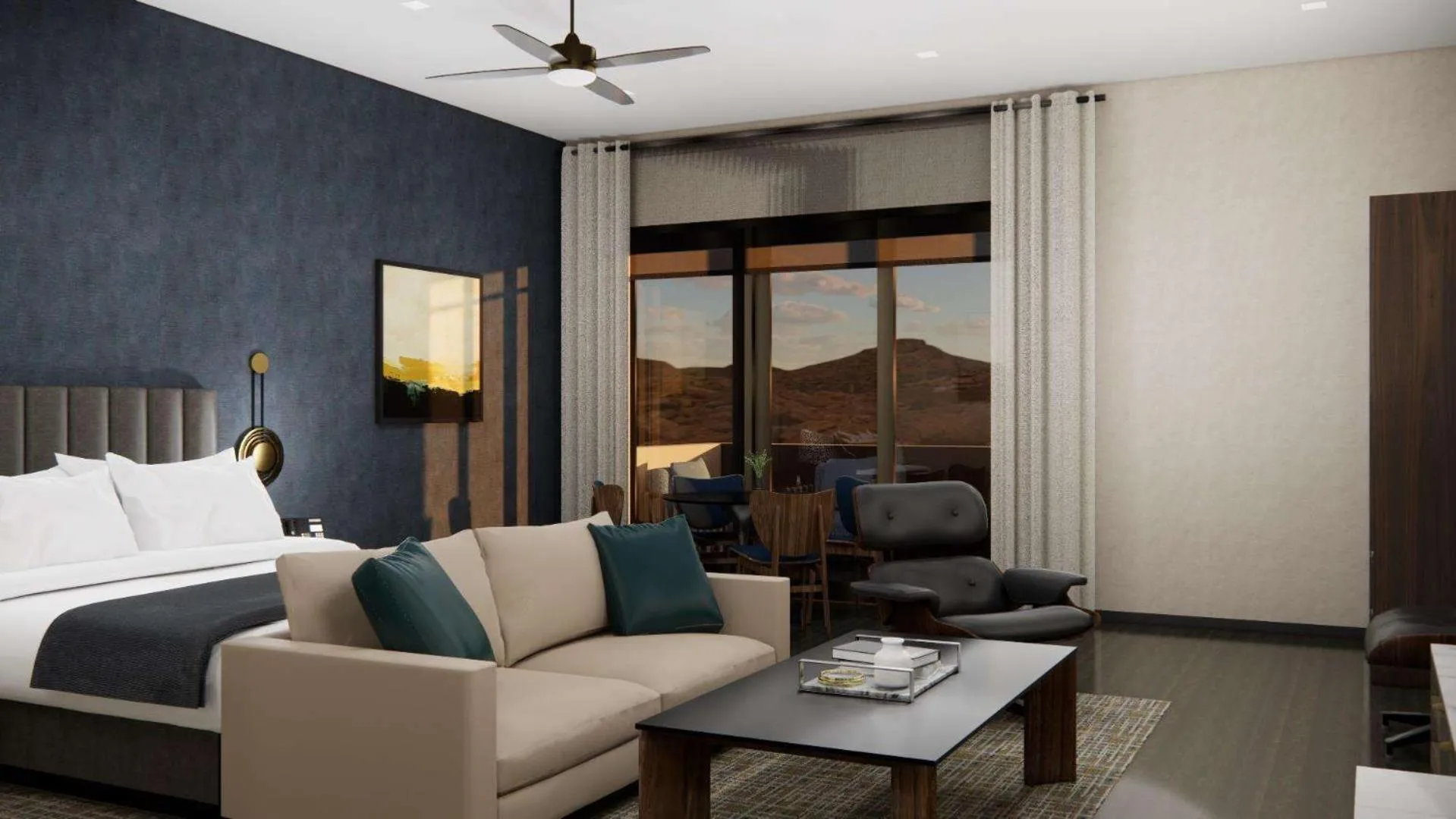 Photo of the whole room in Black Desert Resort