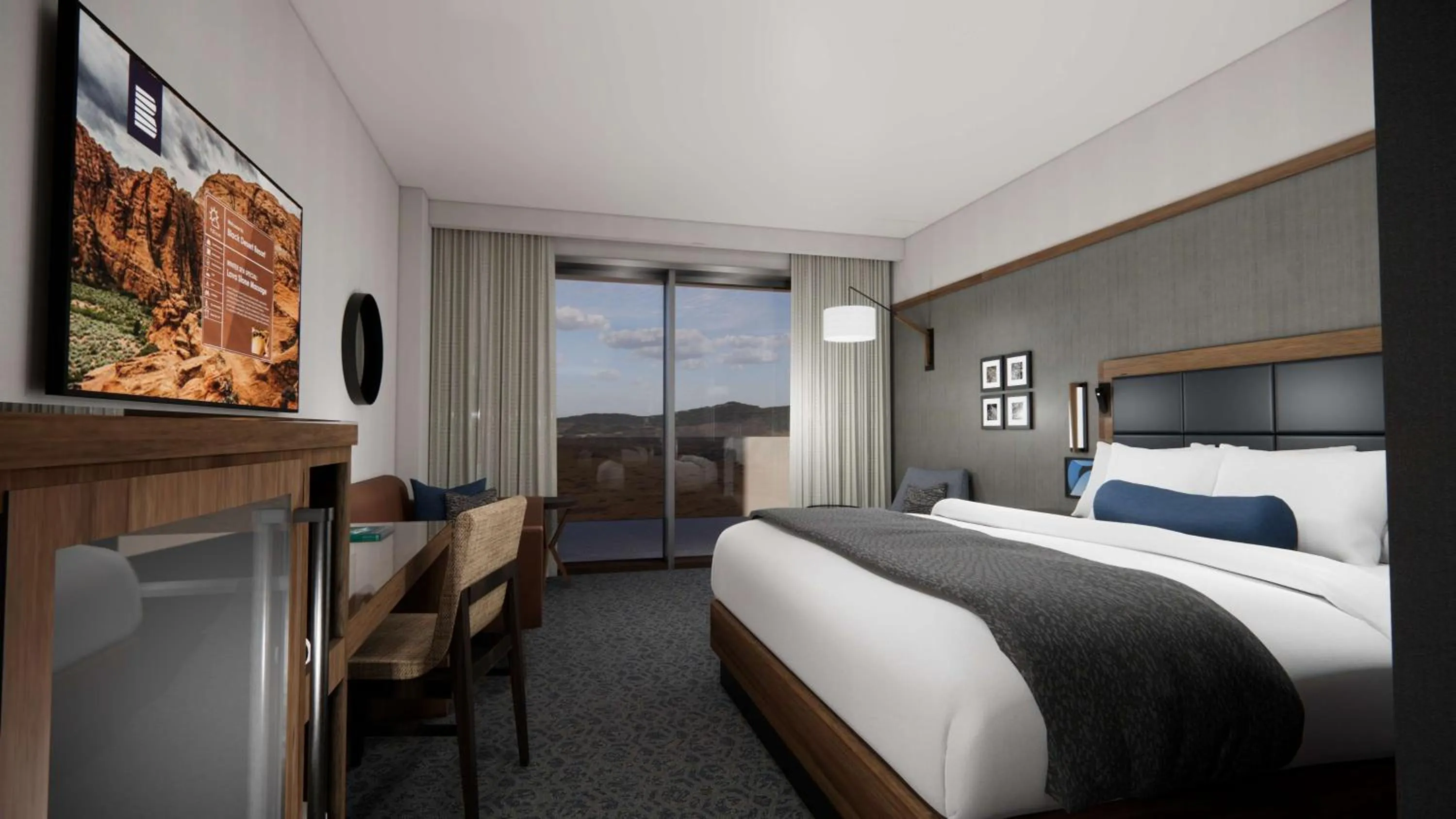 Bedroom, Bed in Black Desert Resort