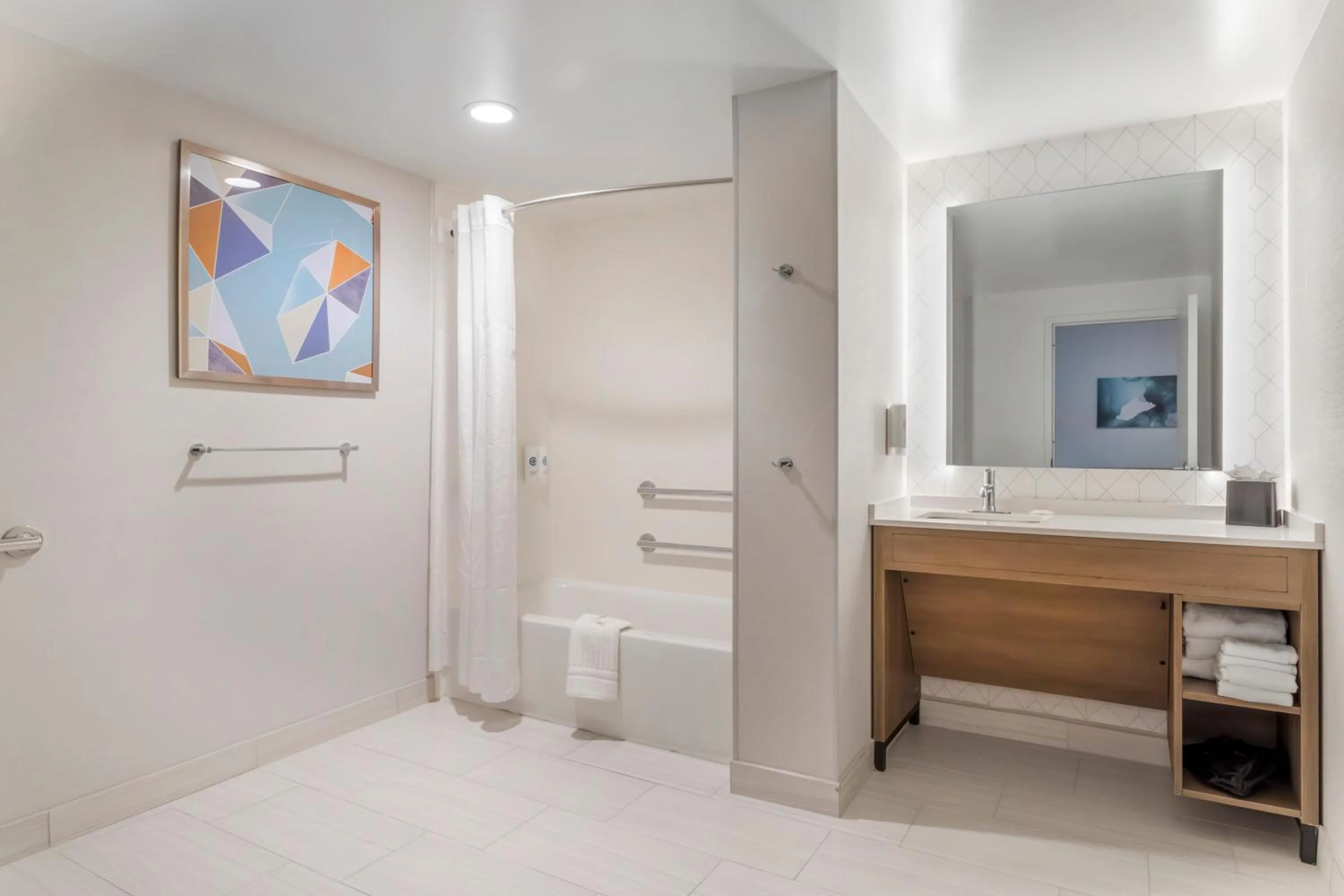 Bathroom in Comfort Suites Gatlinburg Downtown-Convention Center