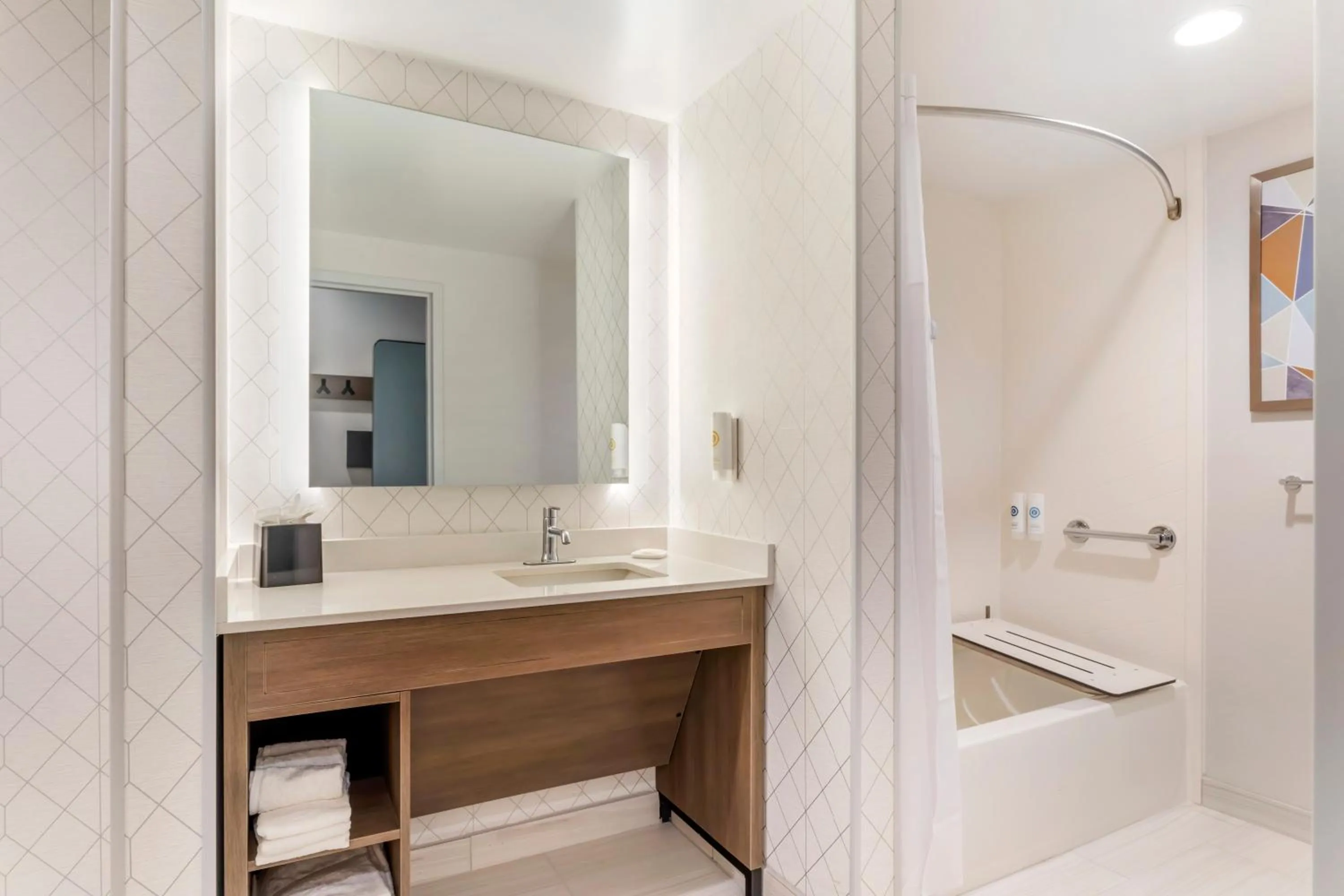 Shower in Comfort Suites Gatlinburg Downtown-Convention Center