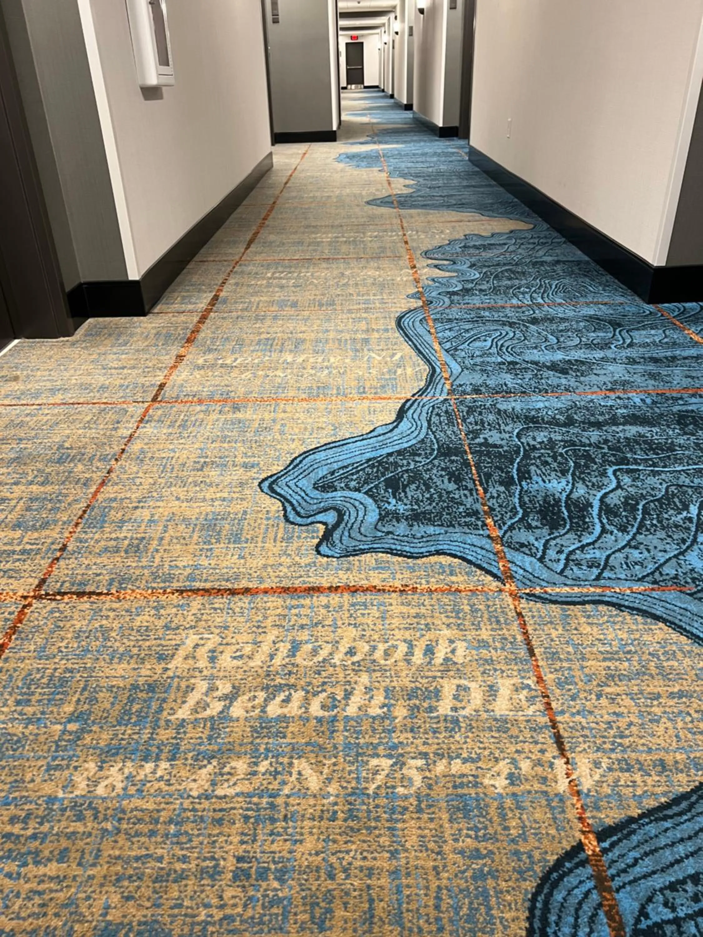 Floor plan in Cambria Hotel Rehoboth Beach