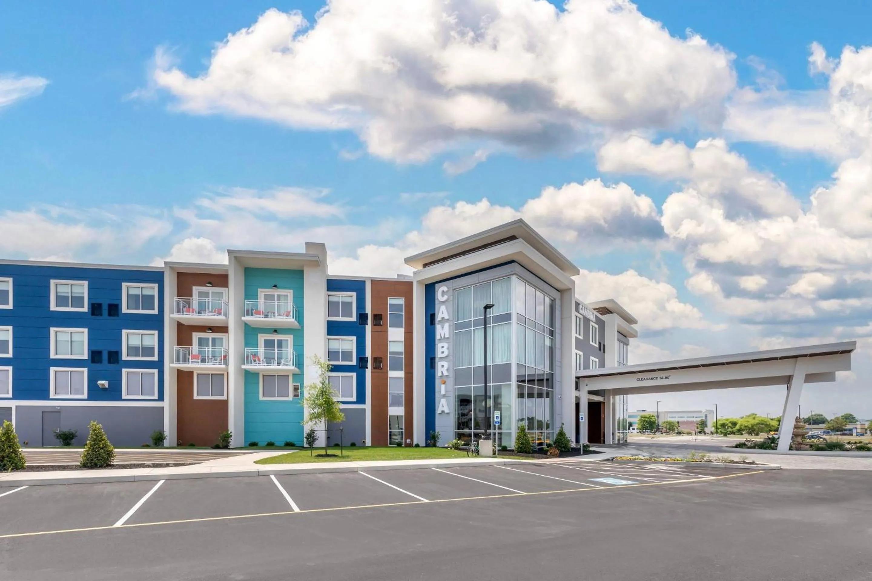 Property building in Cambria Hotel Rehoboth Beach