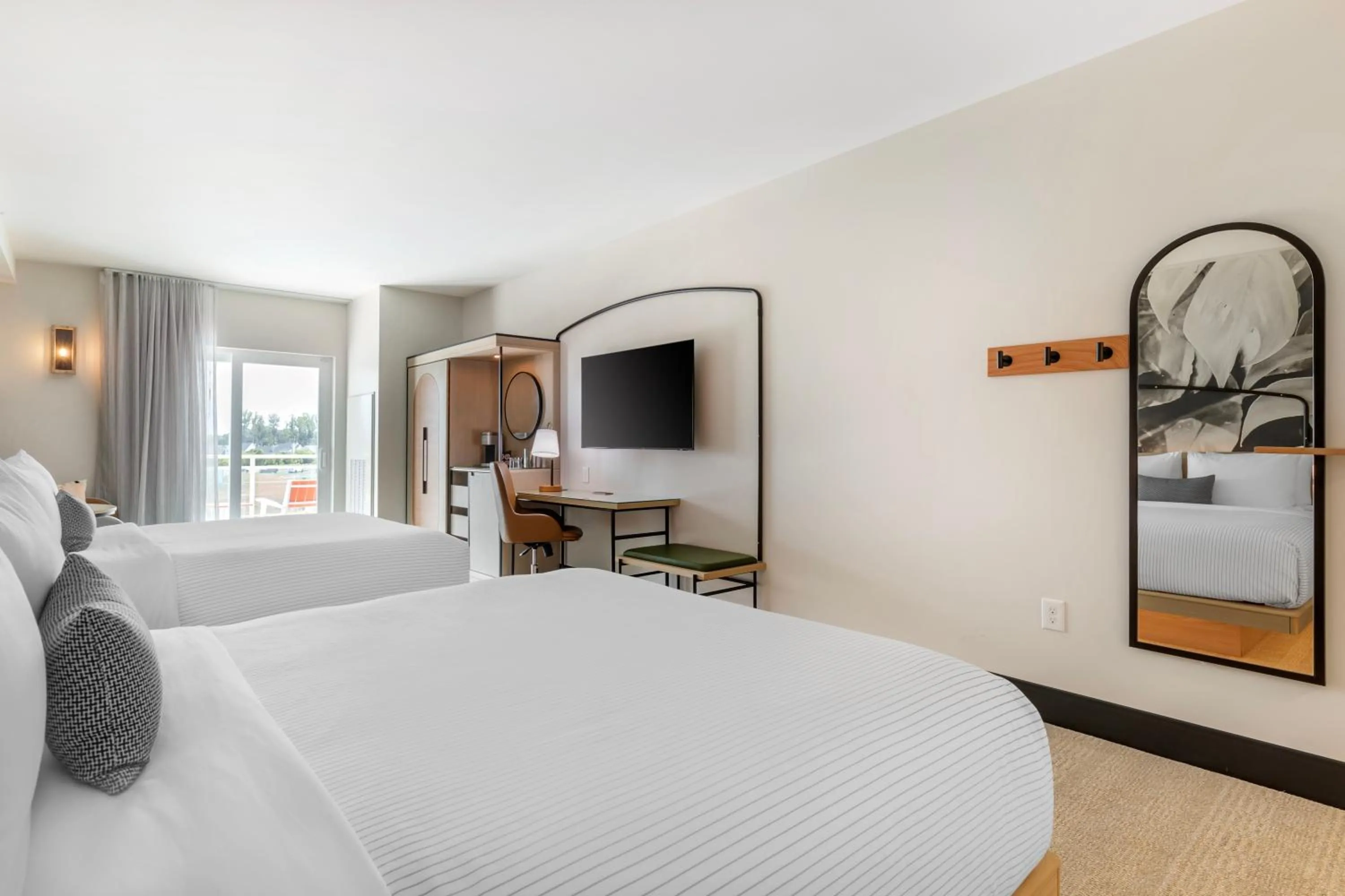 Bed in Cambria Hotel Rehoboth Beach