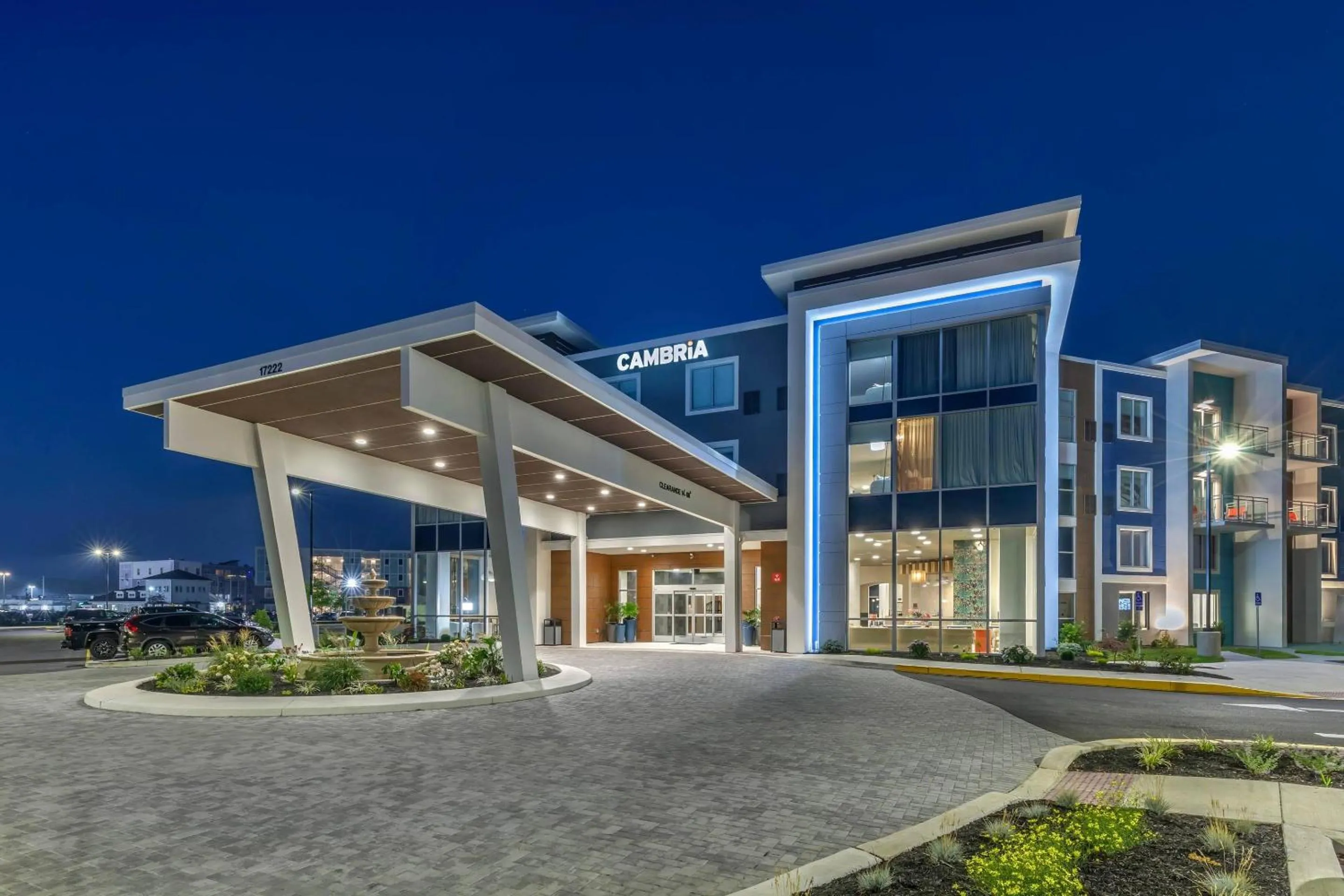 Property building in Cambria Hotel Rehoboth Beach