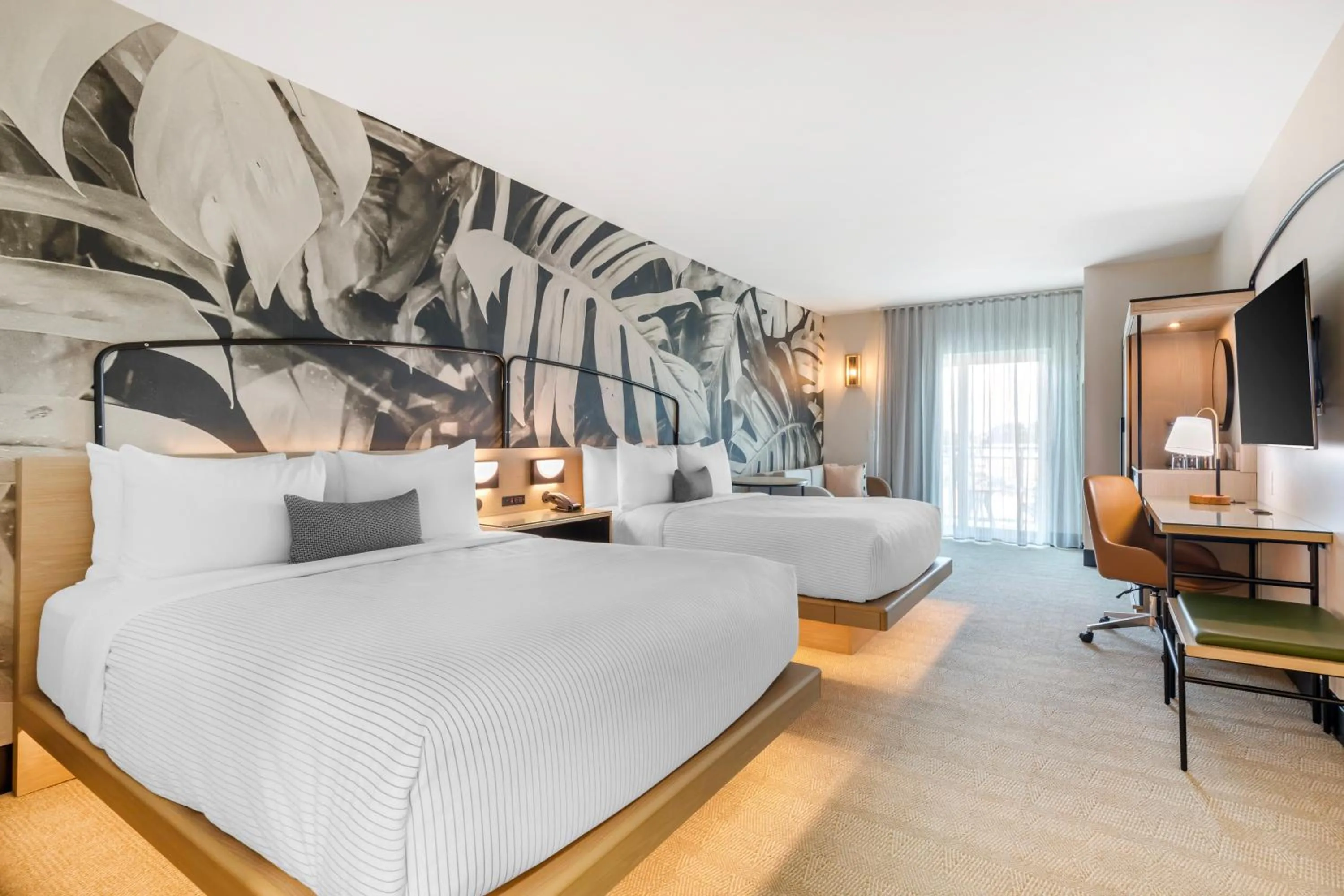 Bed in Cambria Hotel Rehoboth Beach