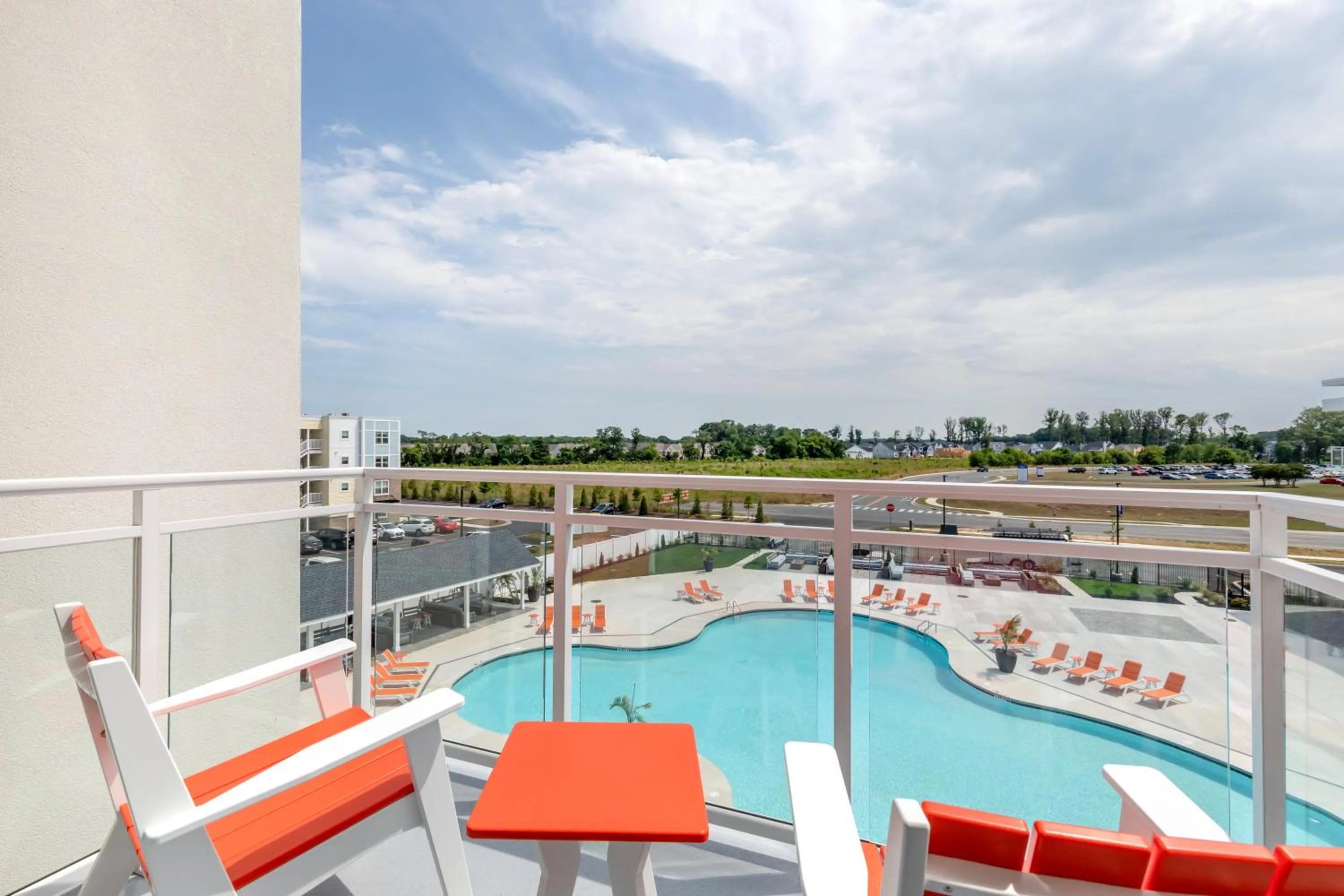 Pool view in Cambria Hotel Rehoboth Beach