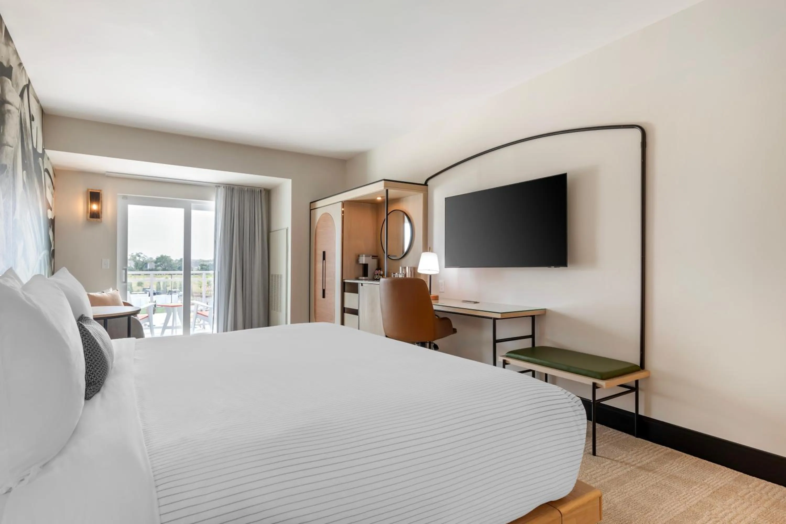 Bed in Cambria Hotel Rehoboth Beach