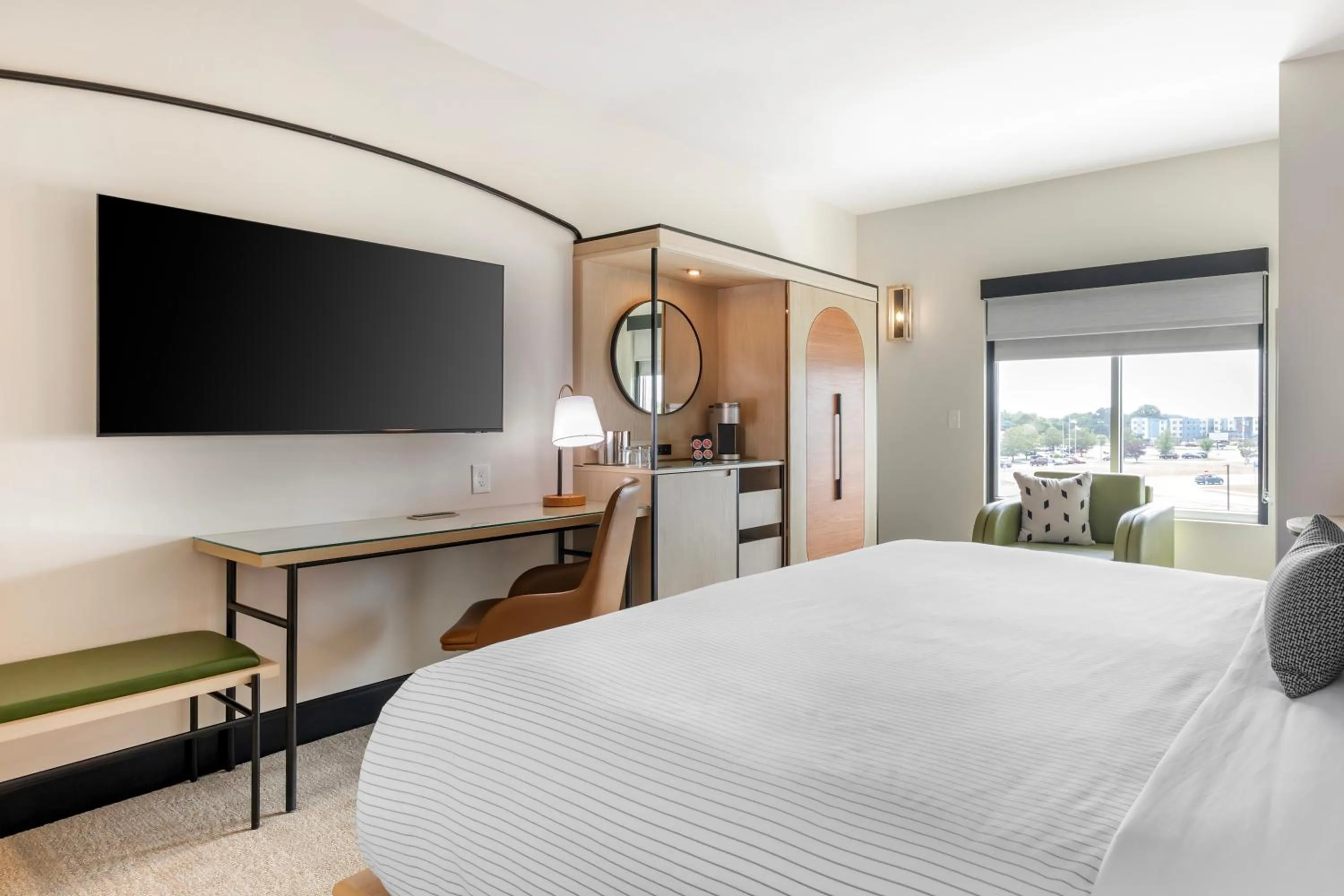 Bed in Cambria Hotel Rehoboth Beach