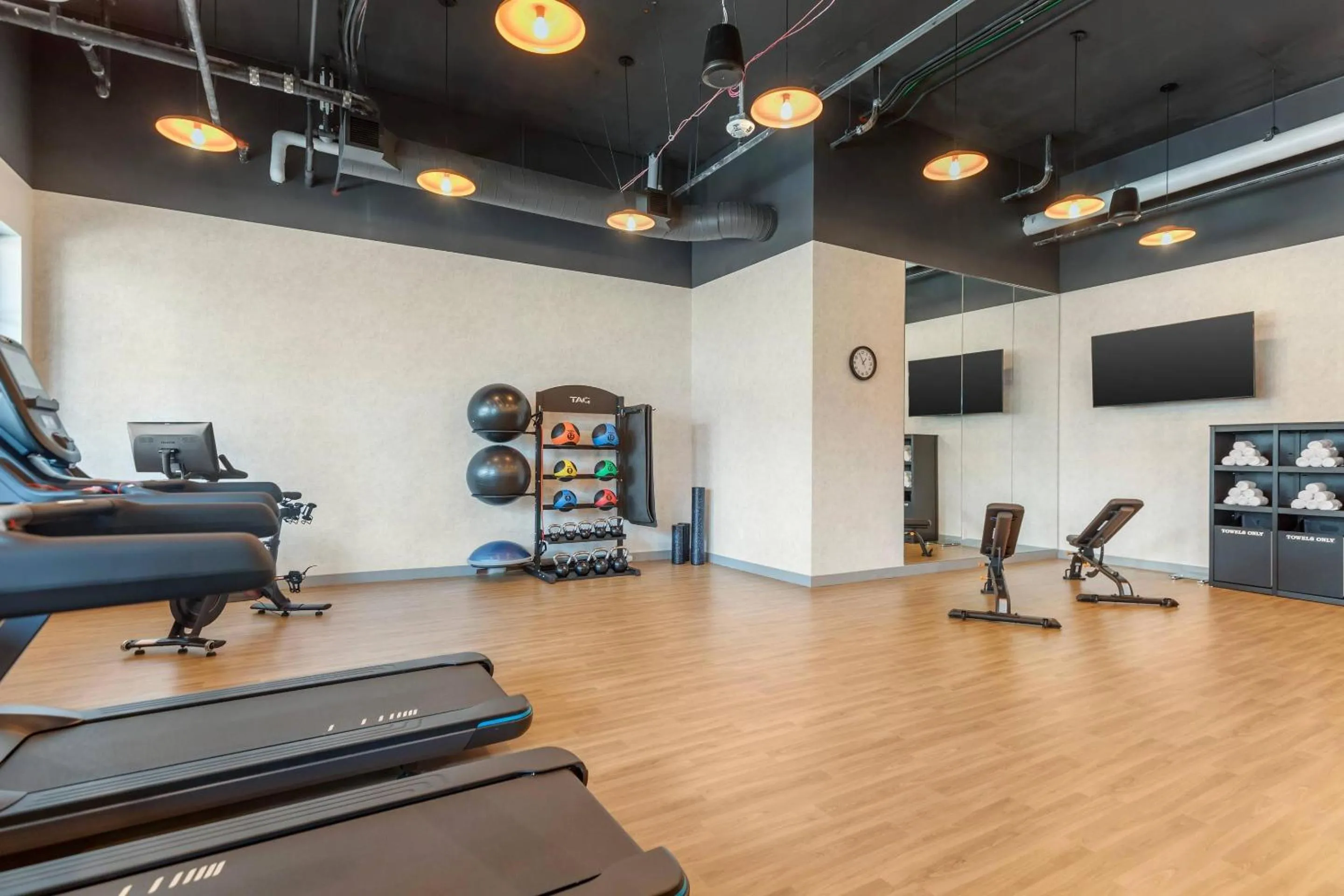 Fitness centre/facilities in Cambria Hotel Denver Downtown RiNo