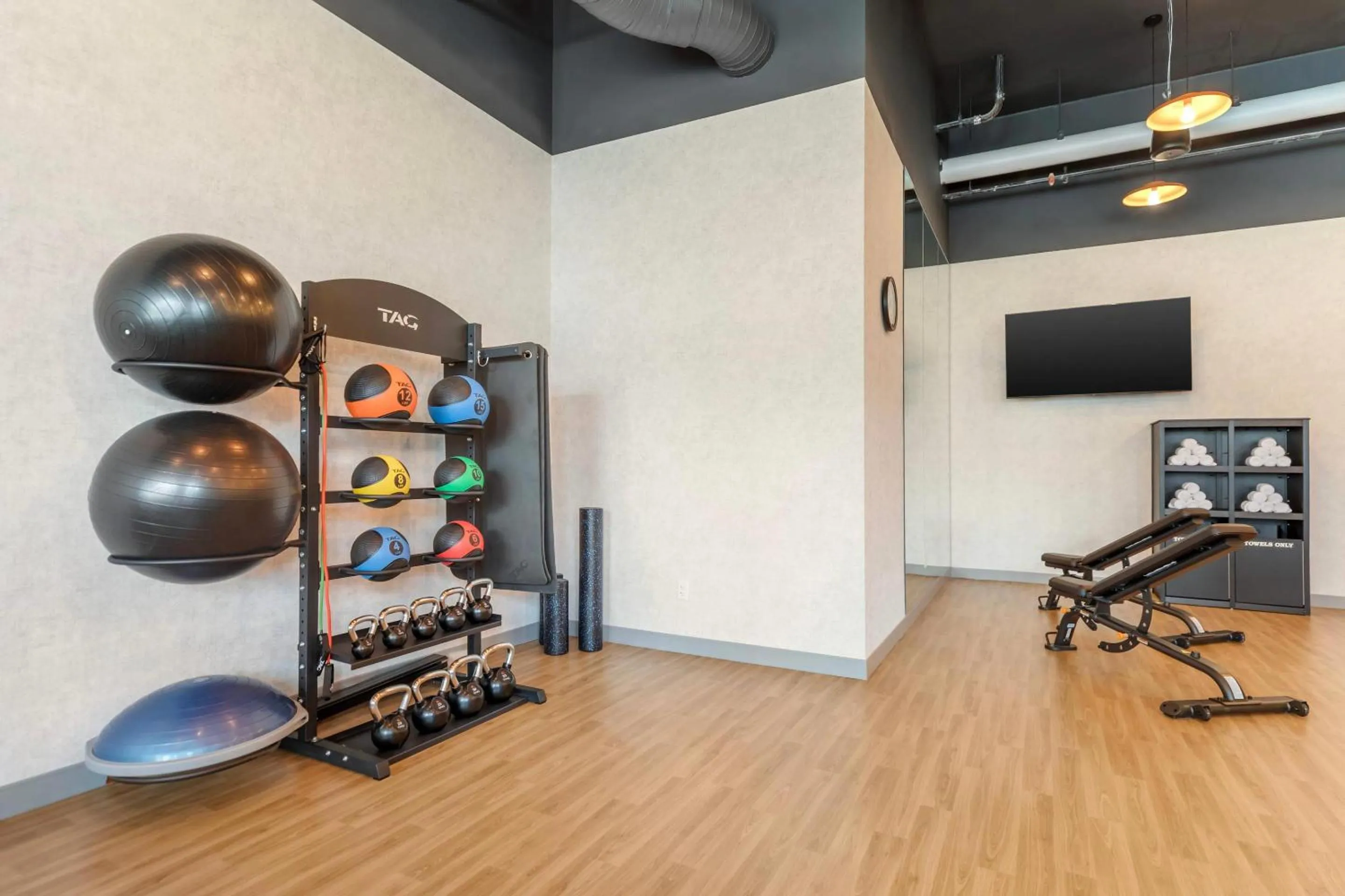 Fitness centre/facilities in Cambria Hotel Denver Downtown RiNo