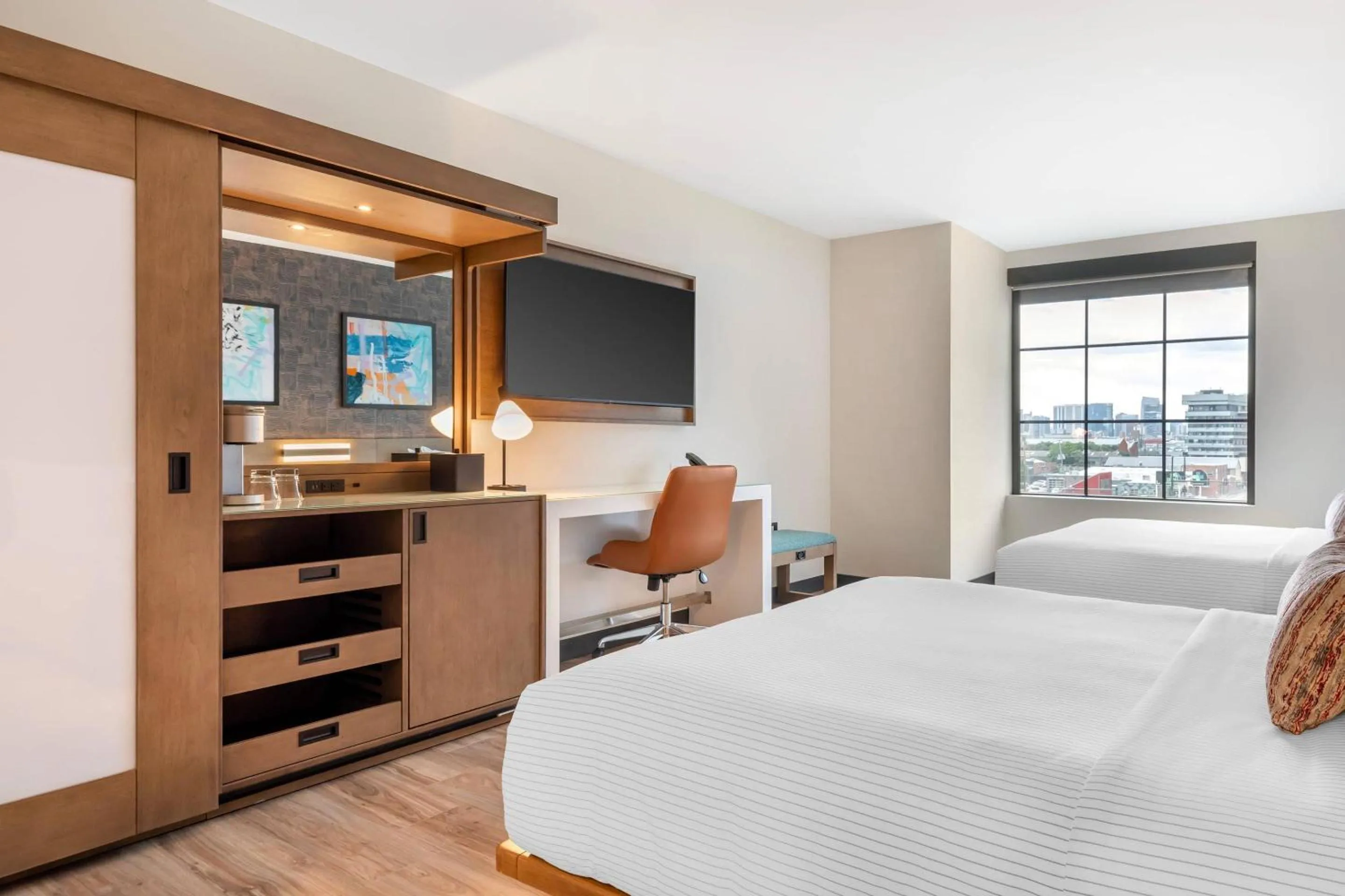 Bedroom, Bed in Cambria Hotel Denver Downtown RiNo