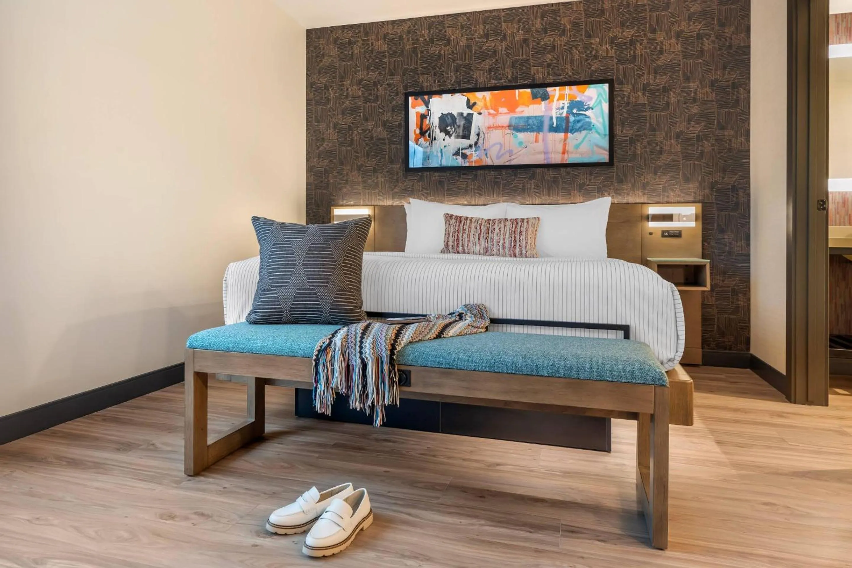 Bedroom, Bed in Cambria Hotel Denver Downtown RiNo