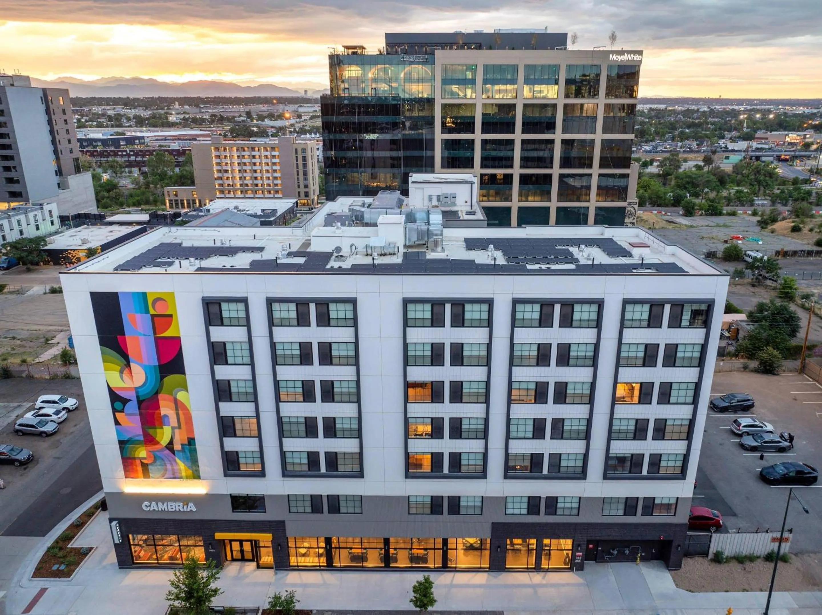 Property building in Cambria Hotel Denver Downtown RiNo