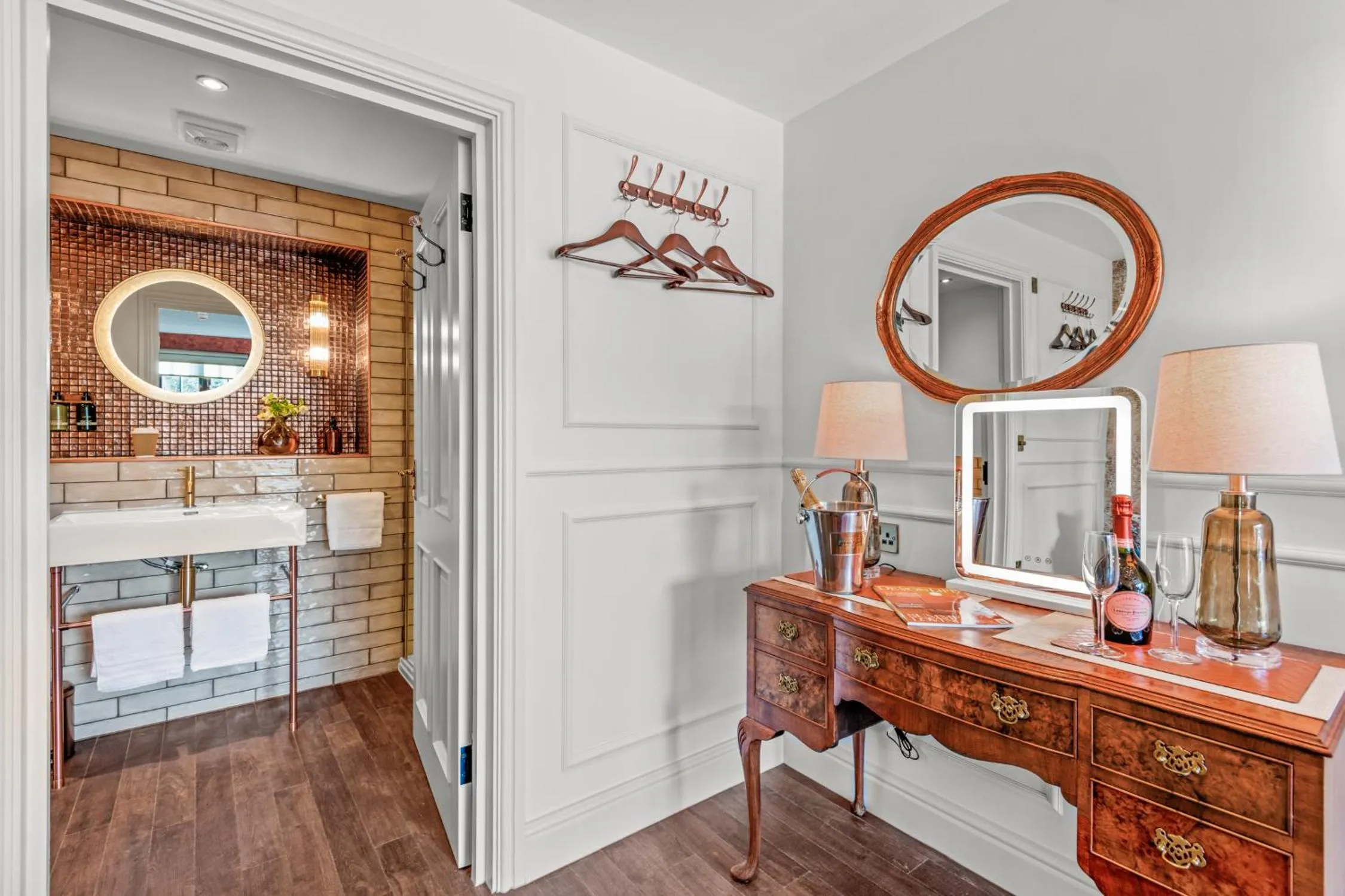 Bathroom in The Ley Arms