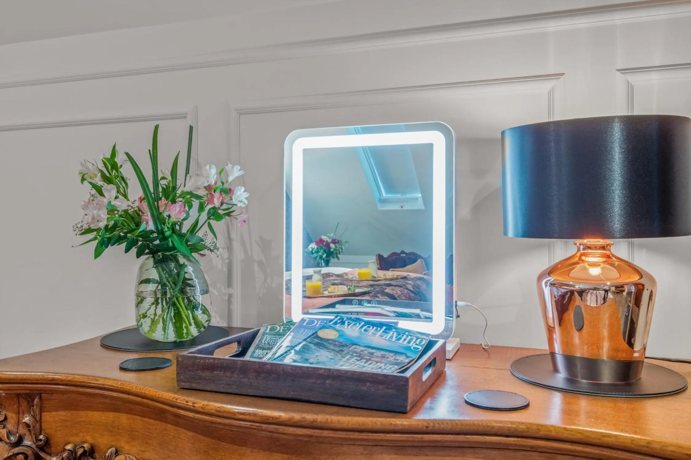 Bedroom in The Ley Arms