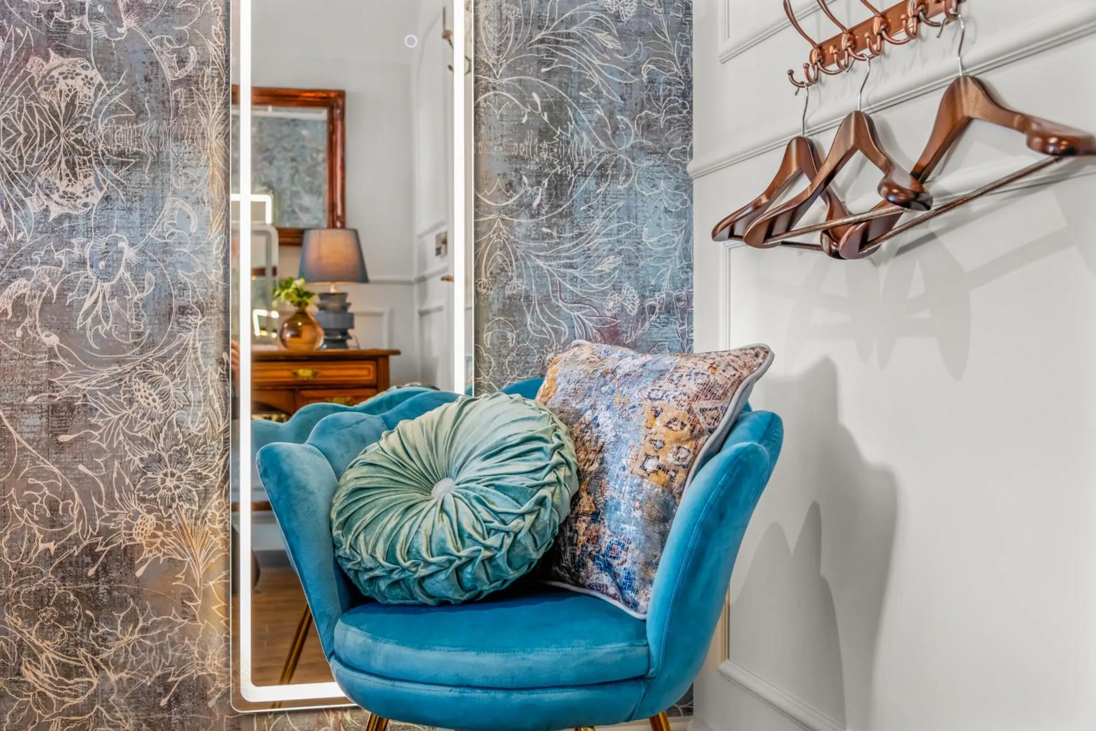 Seating area in The Ley Arms