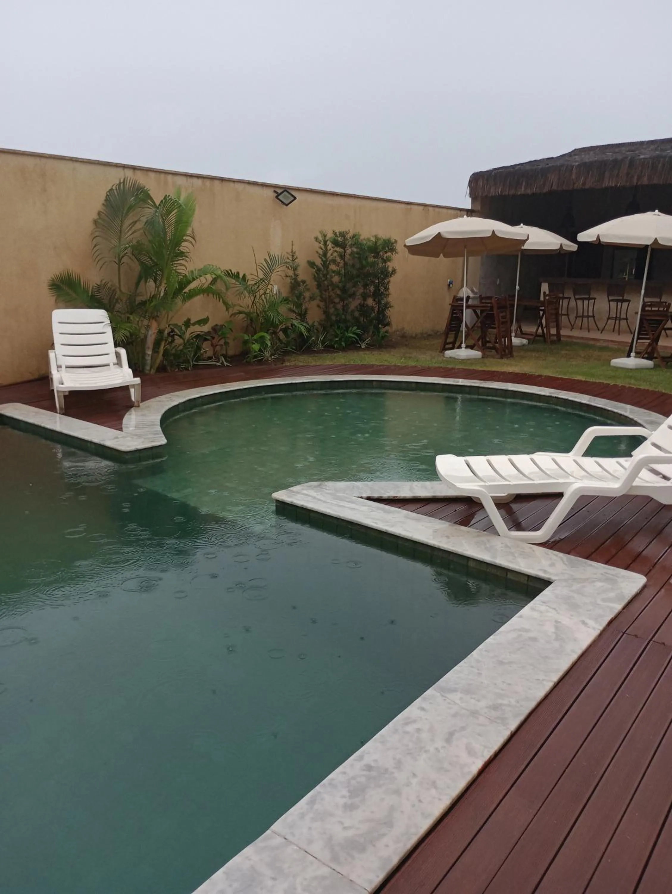 Pool view in Pousada Gostoso Paradise