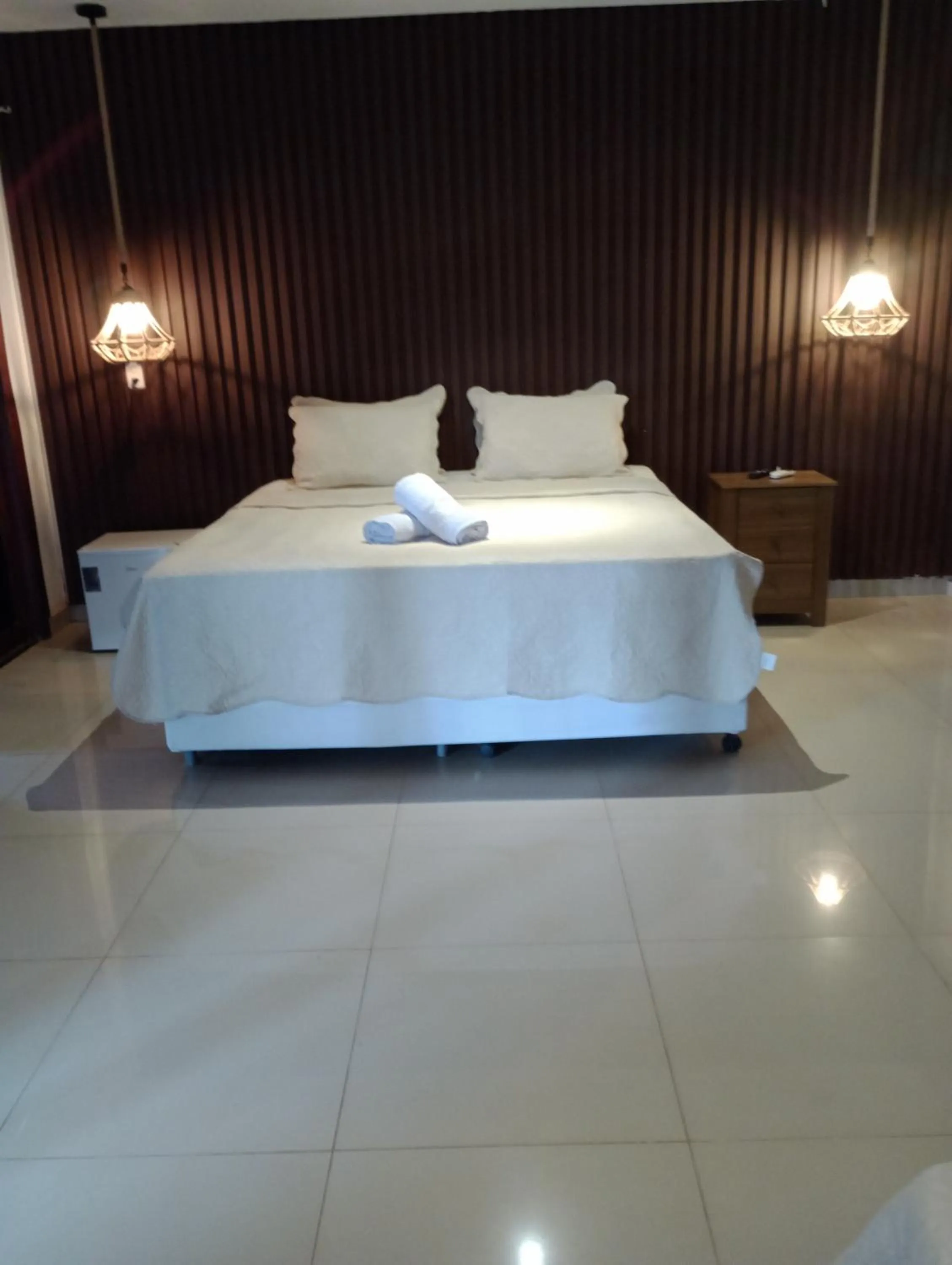 Bed in Pousada Gostoso Paradise