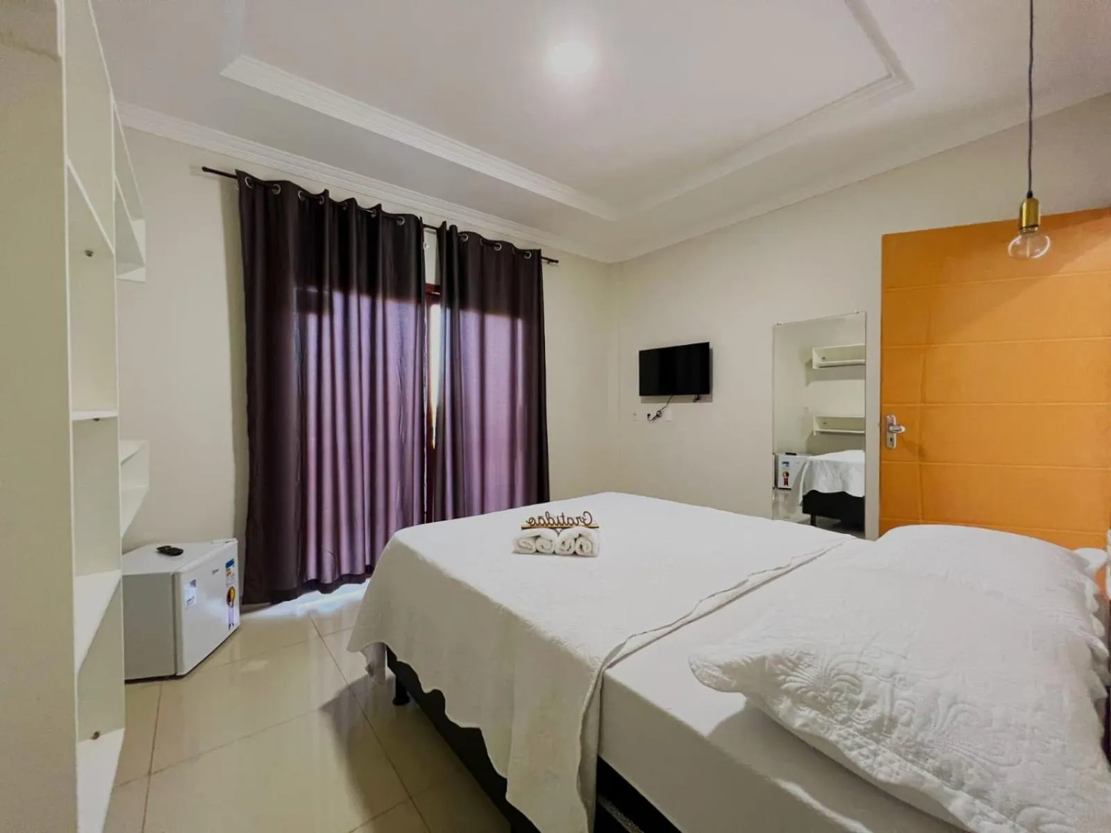 Bed in Pousada Gostoso Paradise