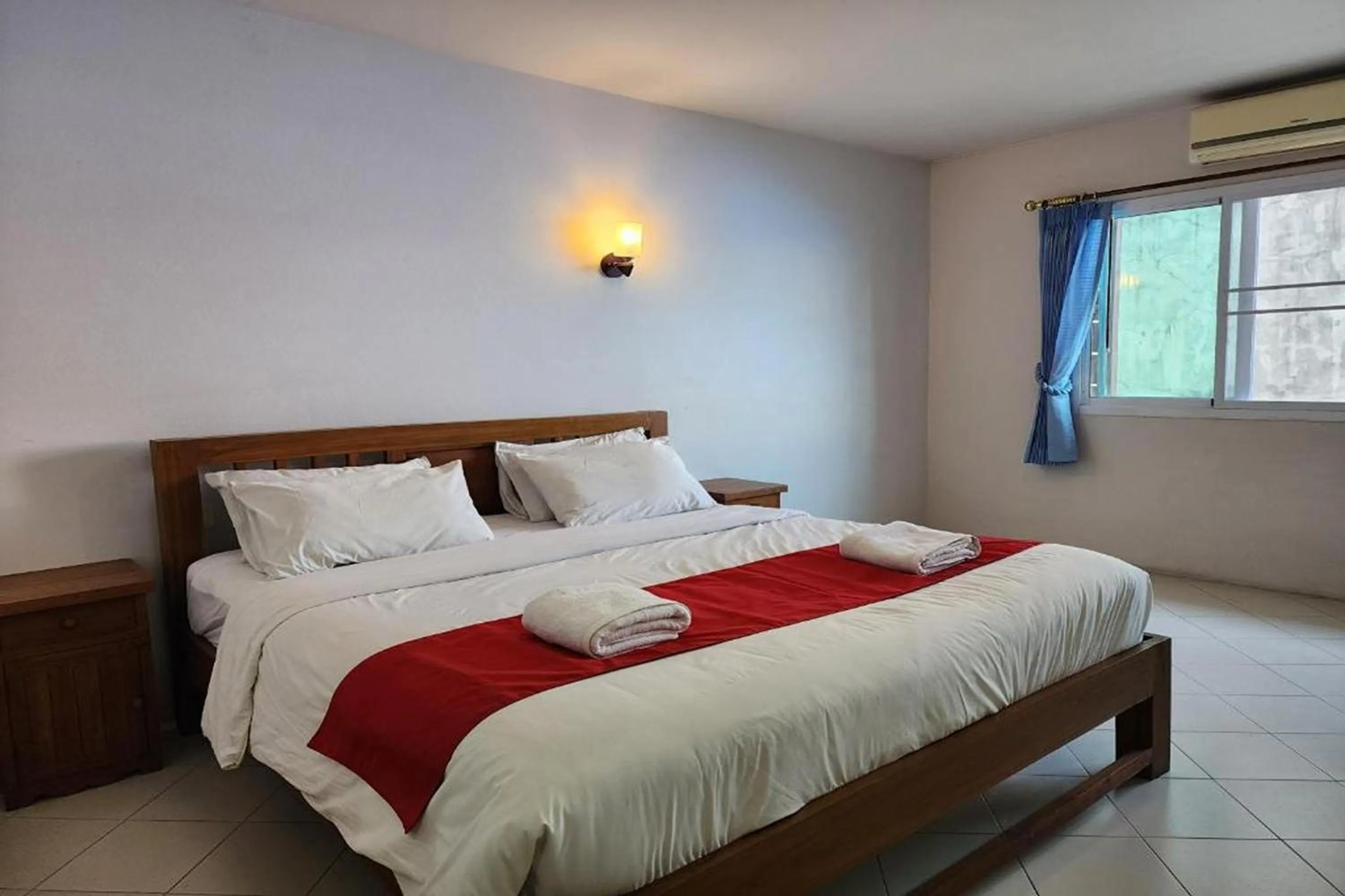 Bed in Budget Stars Hotel Chiang Mai