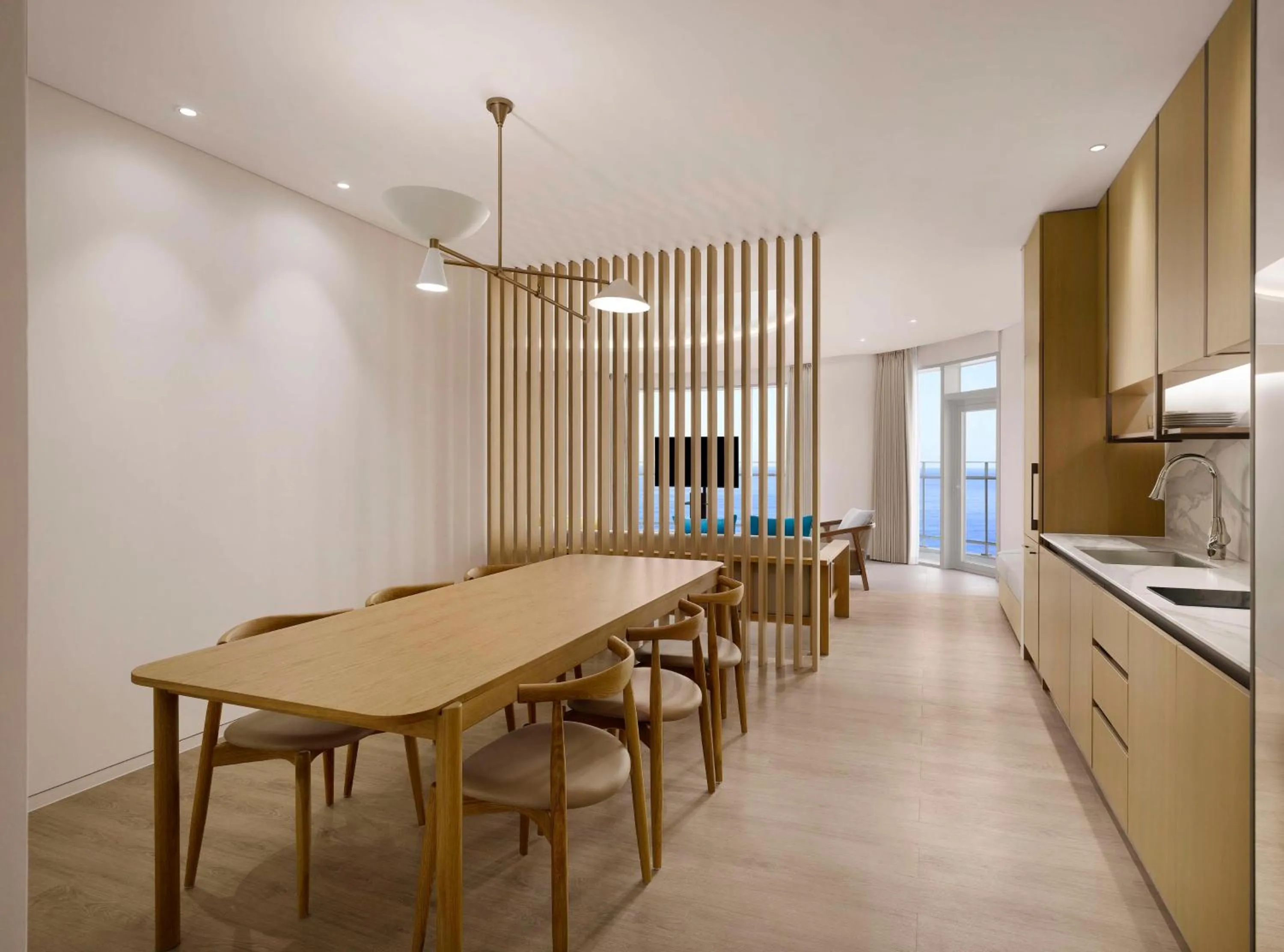 Kitchen or kitchenette in Cassia Sokcho