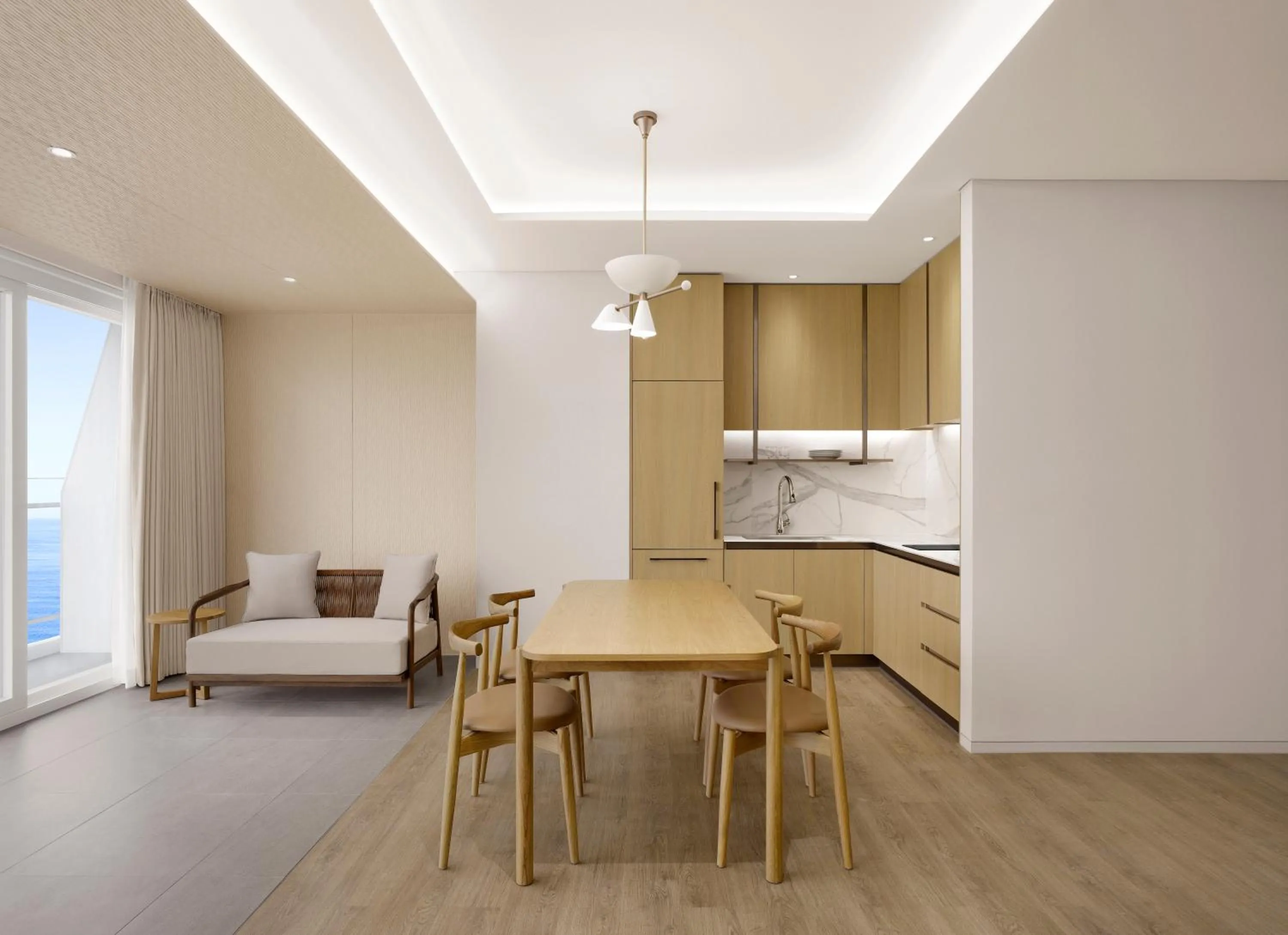 Kitchen or kitchenette in Cassia Sokcho