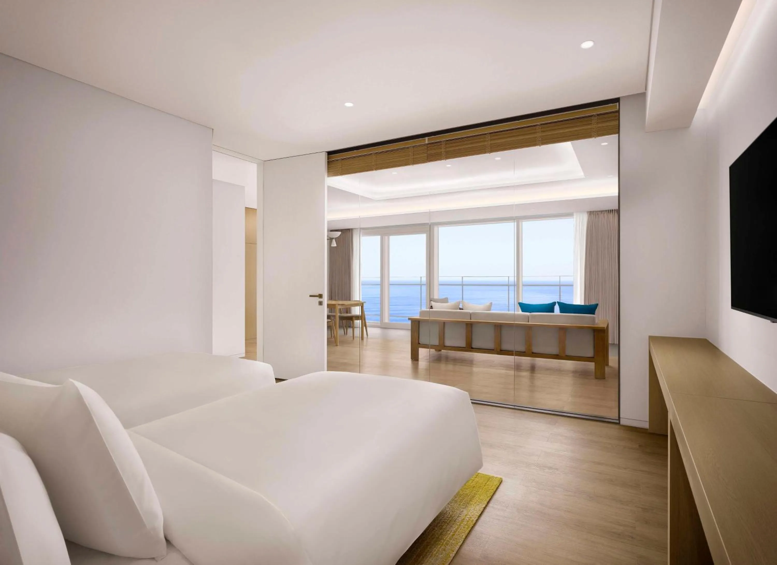 View (from property/room), Bed in Cassia Sokcho