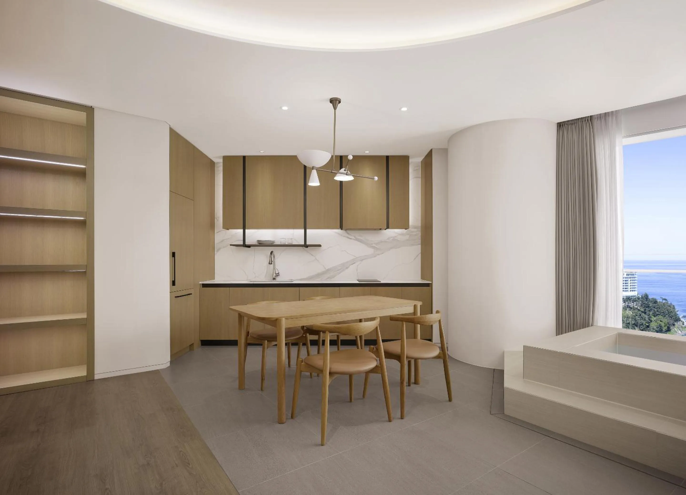 Living room in Cassia Sokcho