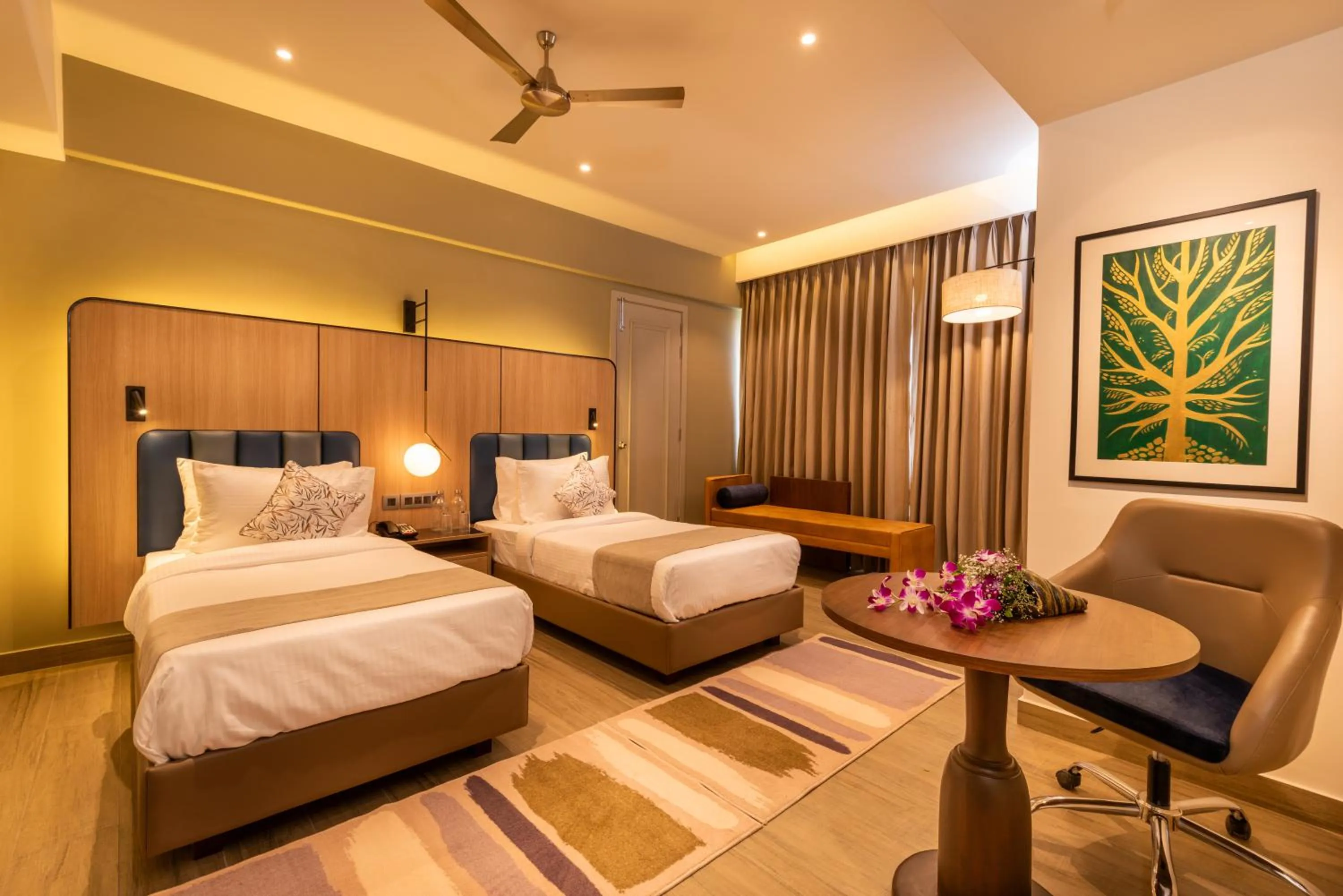 Bed in Regenta Place Vasco Goa