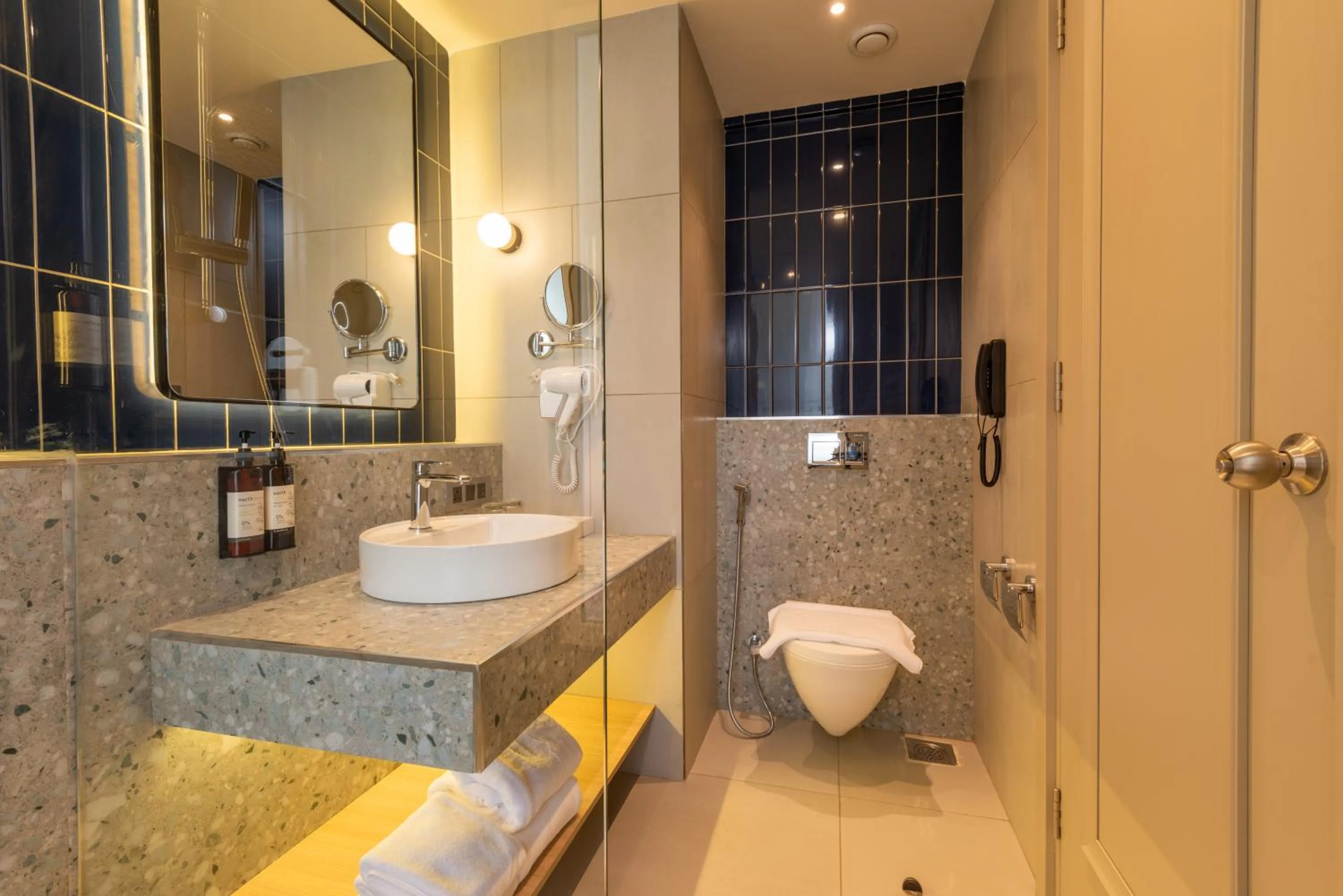 Shower in Regenta Place Vasco Goa