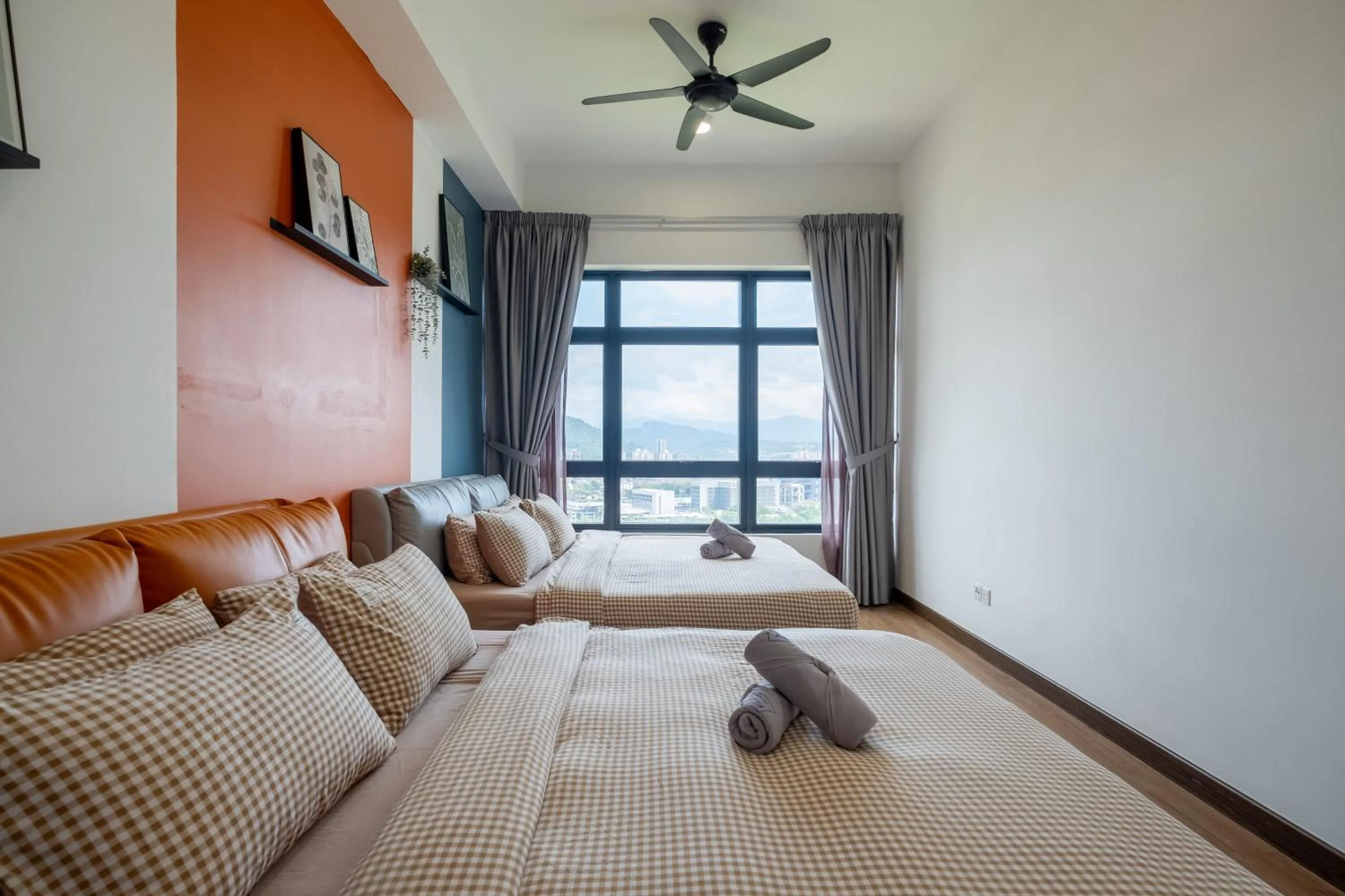 Bedroom, Bed in Premium Classy 4Room@Astoria Ampang 12pax 6km KLCC