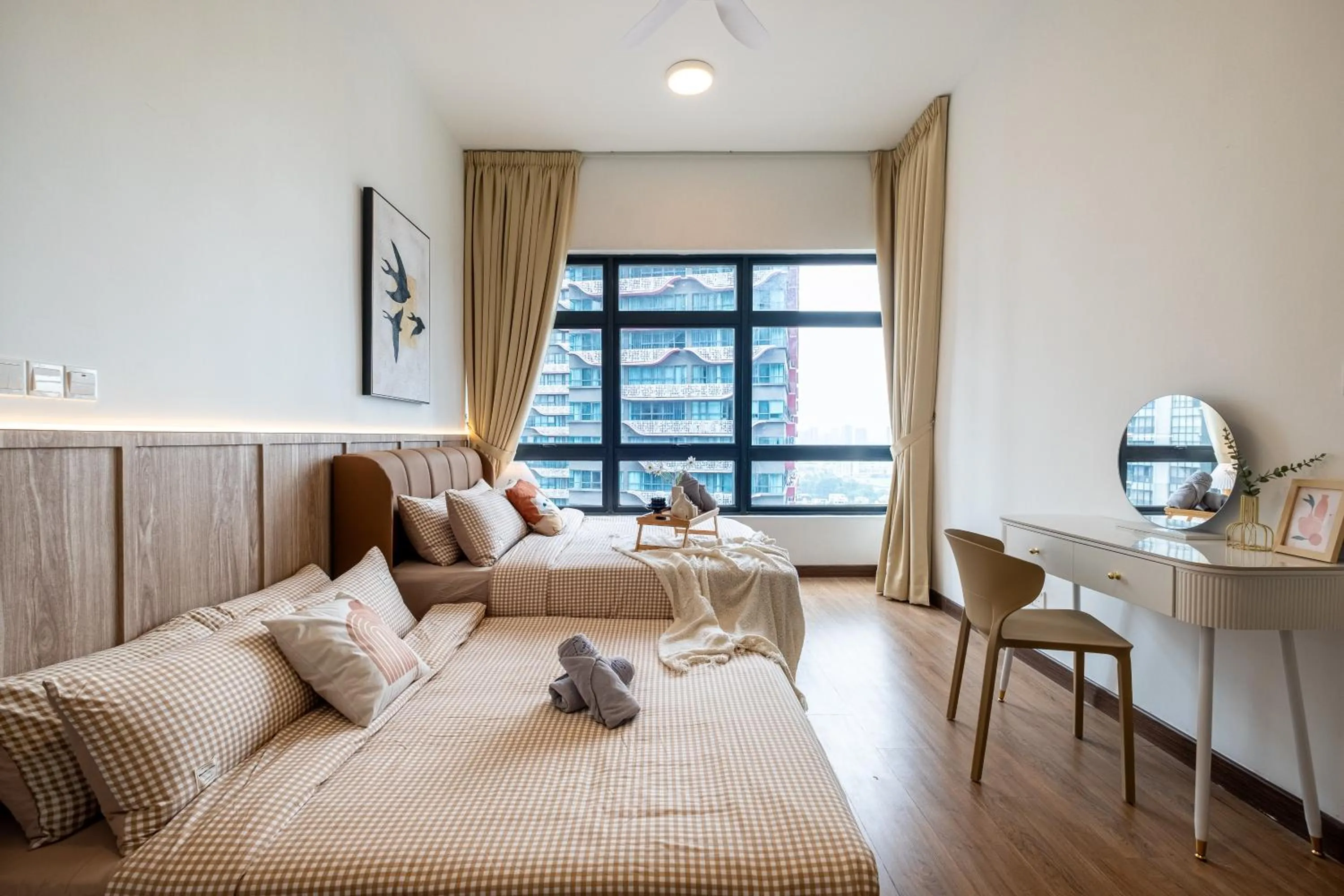 Bed in Premium Classy 4Room@Astoria Ampang 12pax 6km KLCC