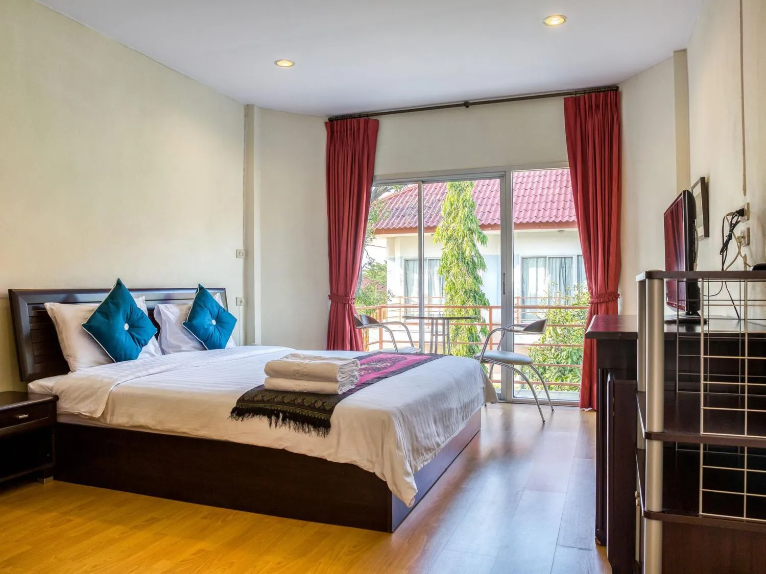 Bed in Kiatthada Resort