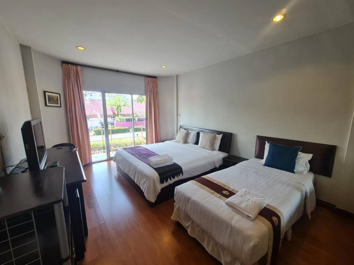 Bed in Kiatthada Resort