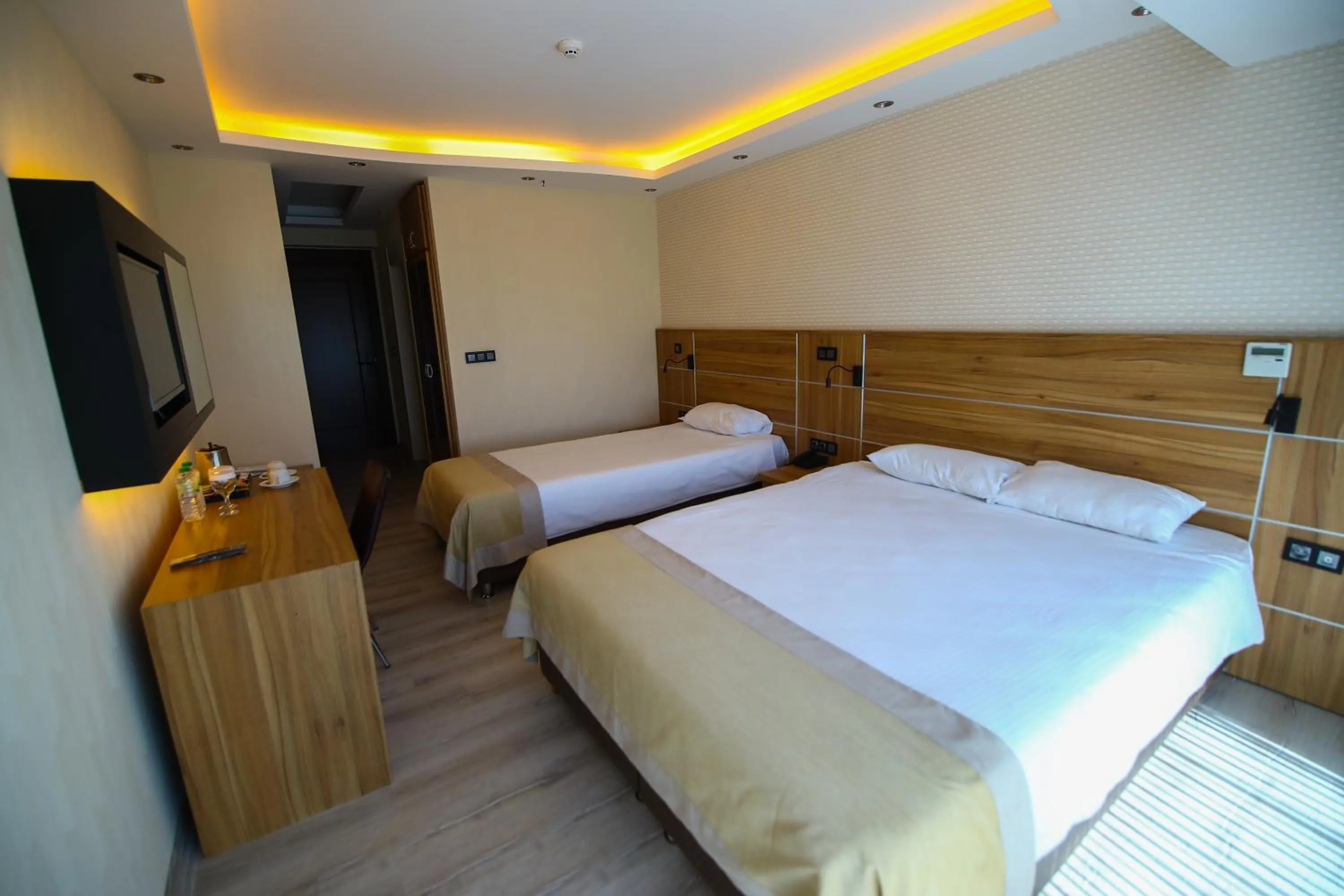 Bed in VOLLEY HOTEL ANKARA