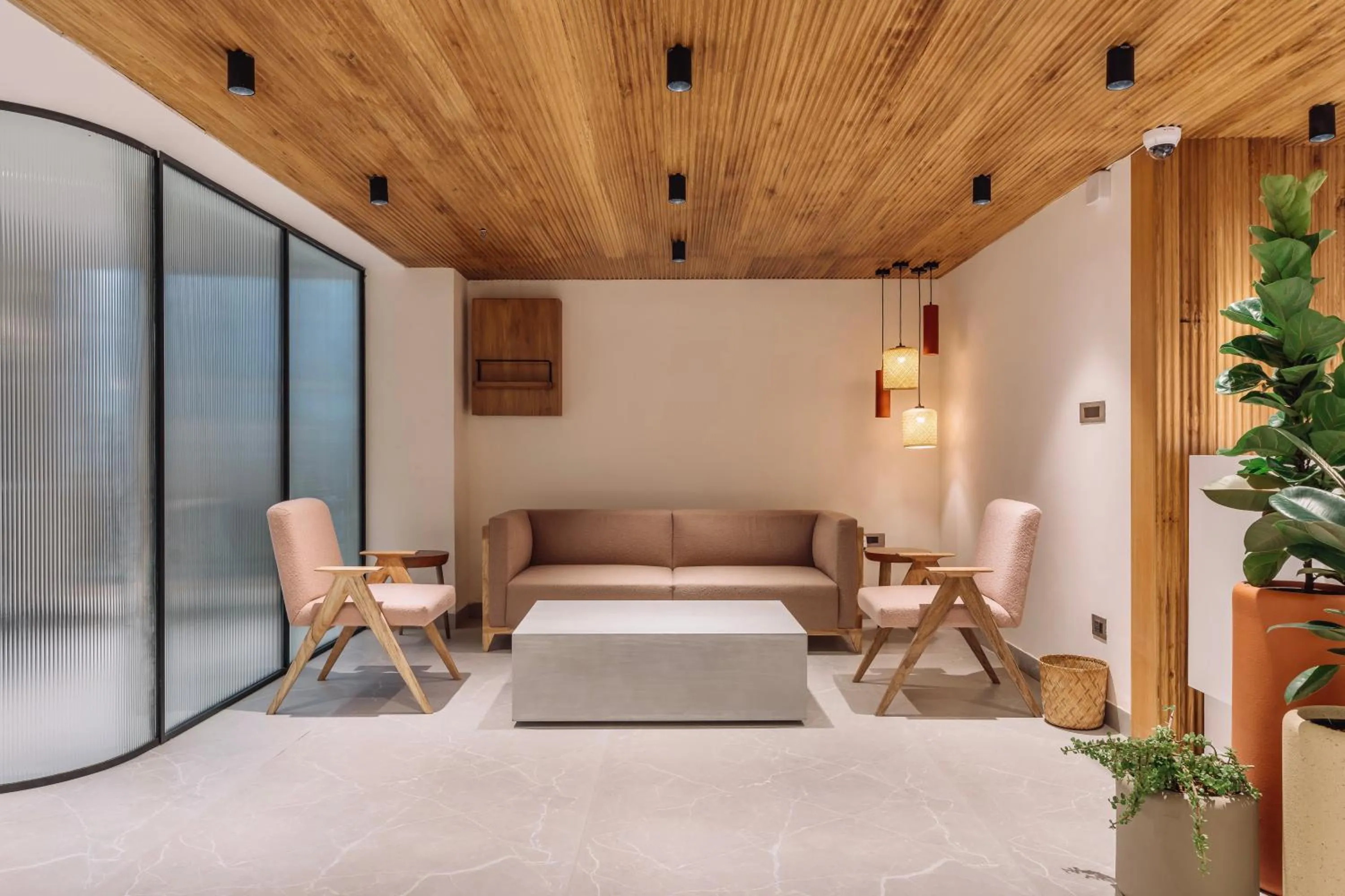 Seating area in SKYLA Studios & Suites - Kondapur