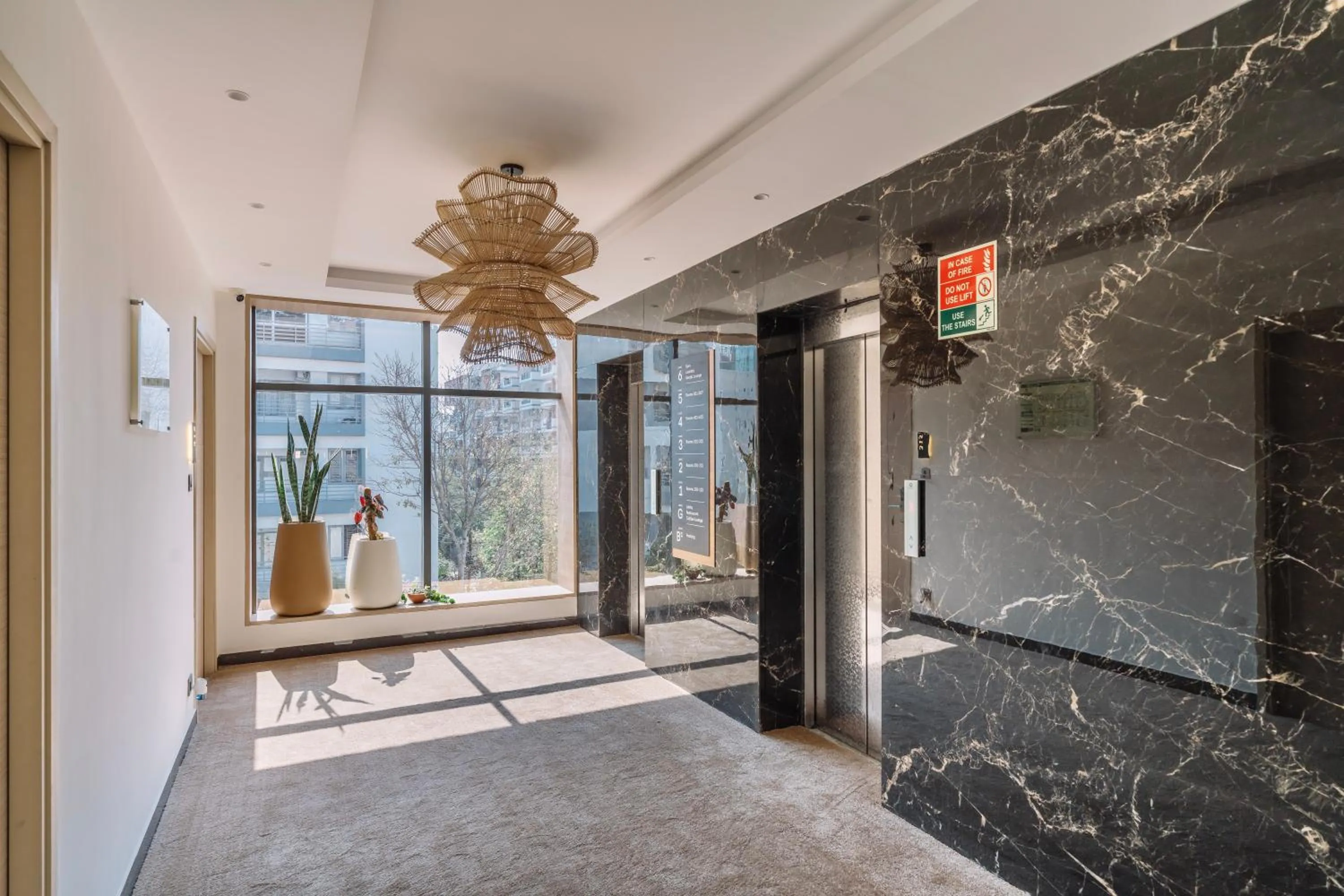 Decorative detail in SKYLA Studios & Suites - Kondapur