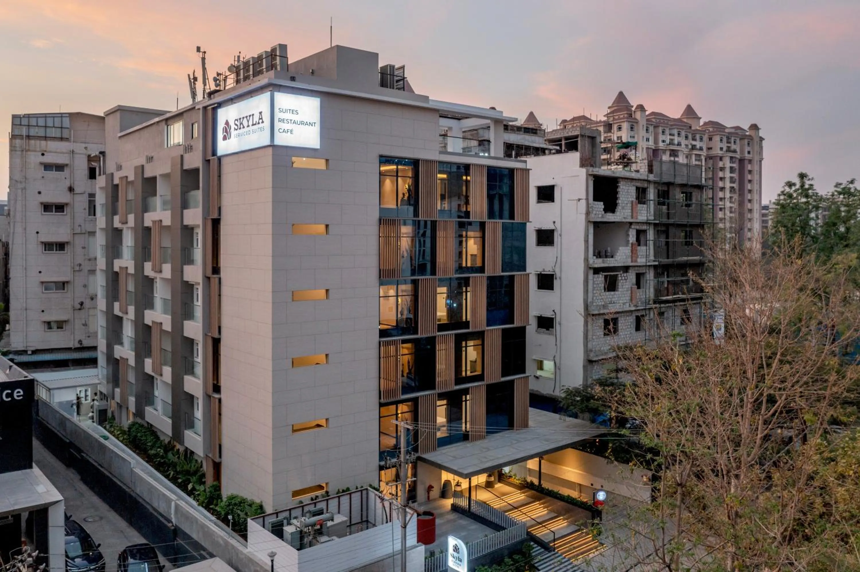 City view in SKYLA Studios & Suites - Kondapur