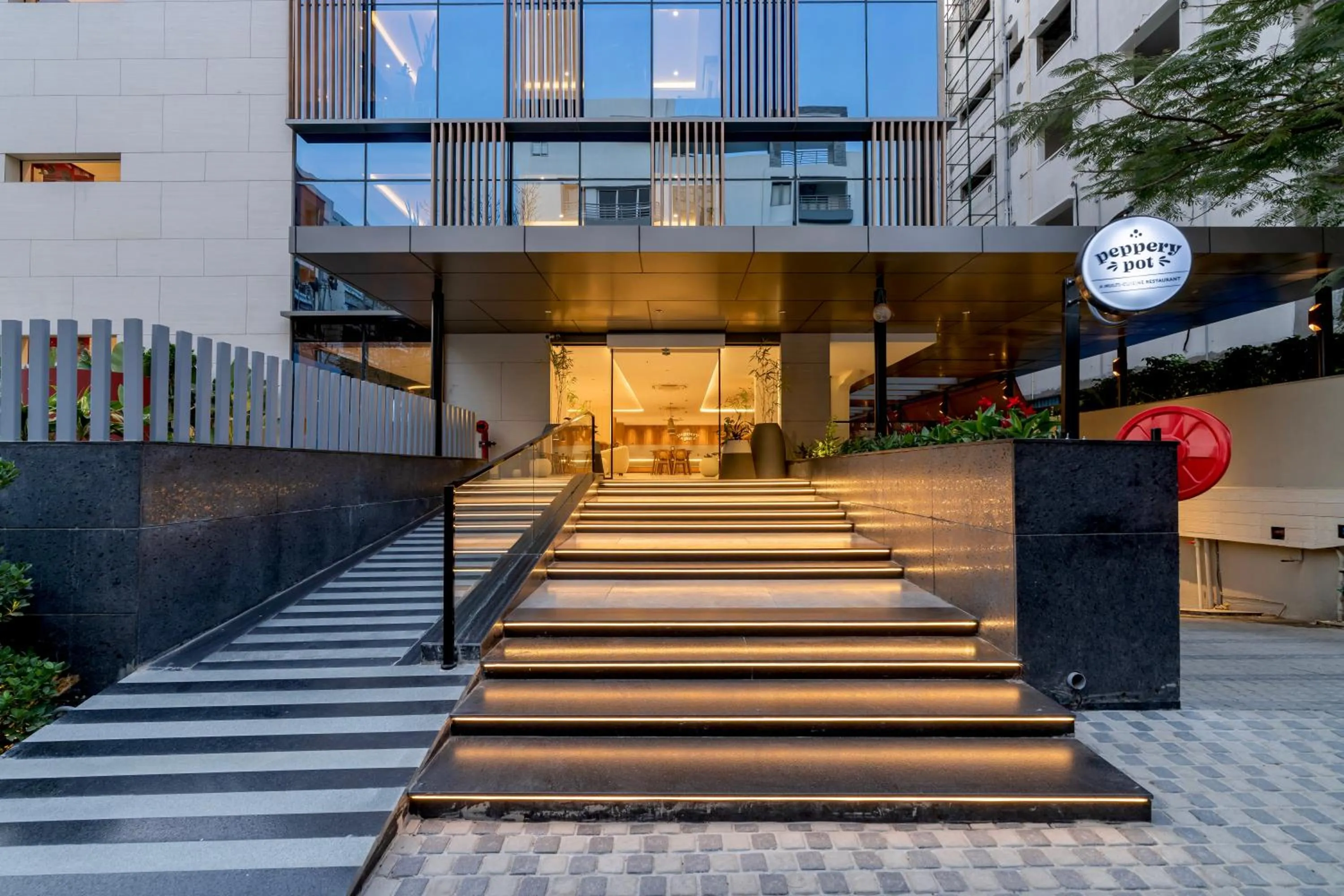 Facade/entrance in SKYLA Studios & Suites - Kondapur