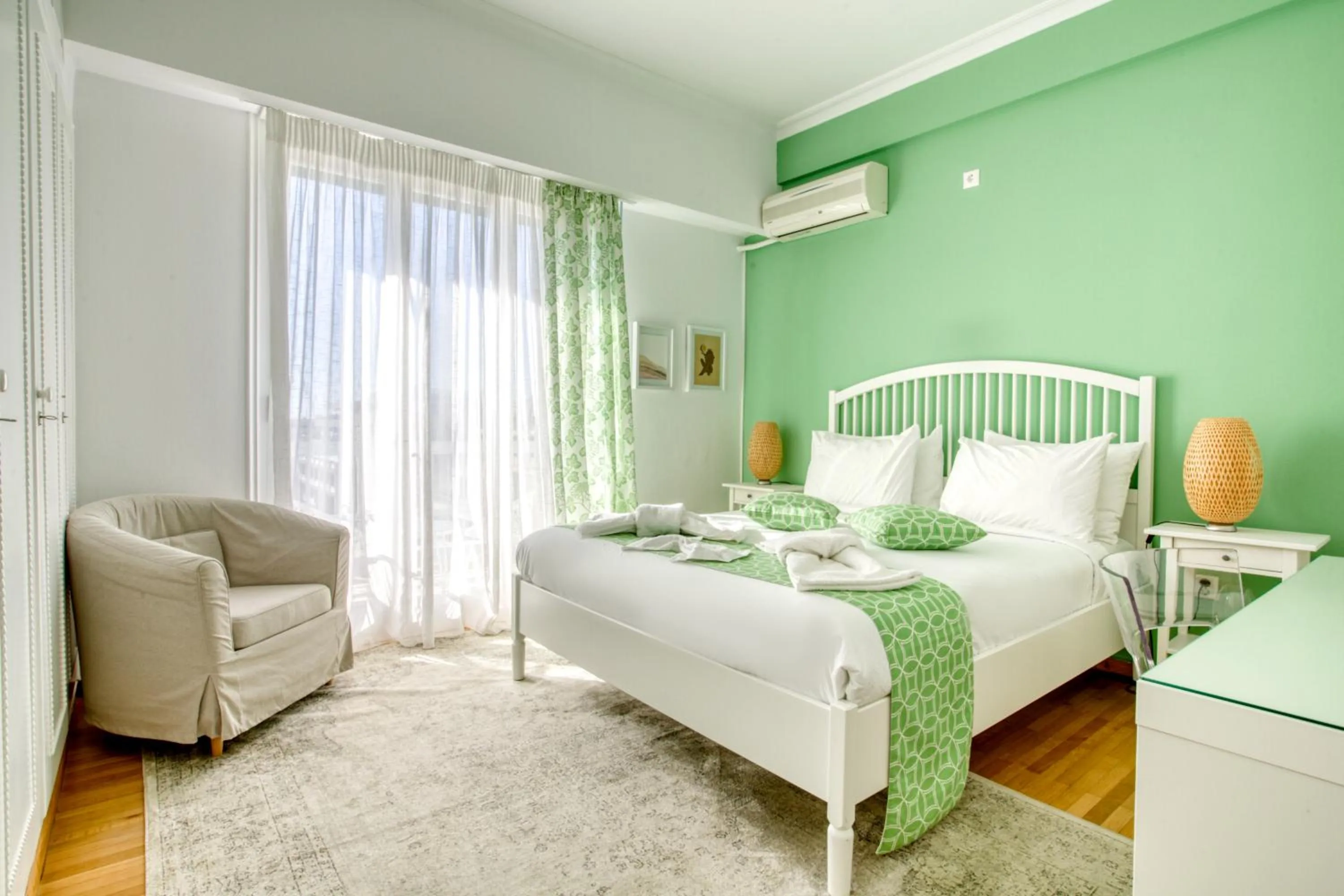 Bed in SMG Boutique Apartments