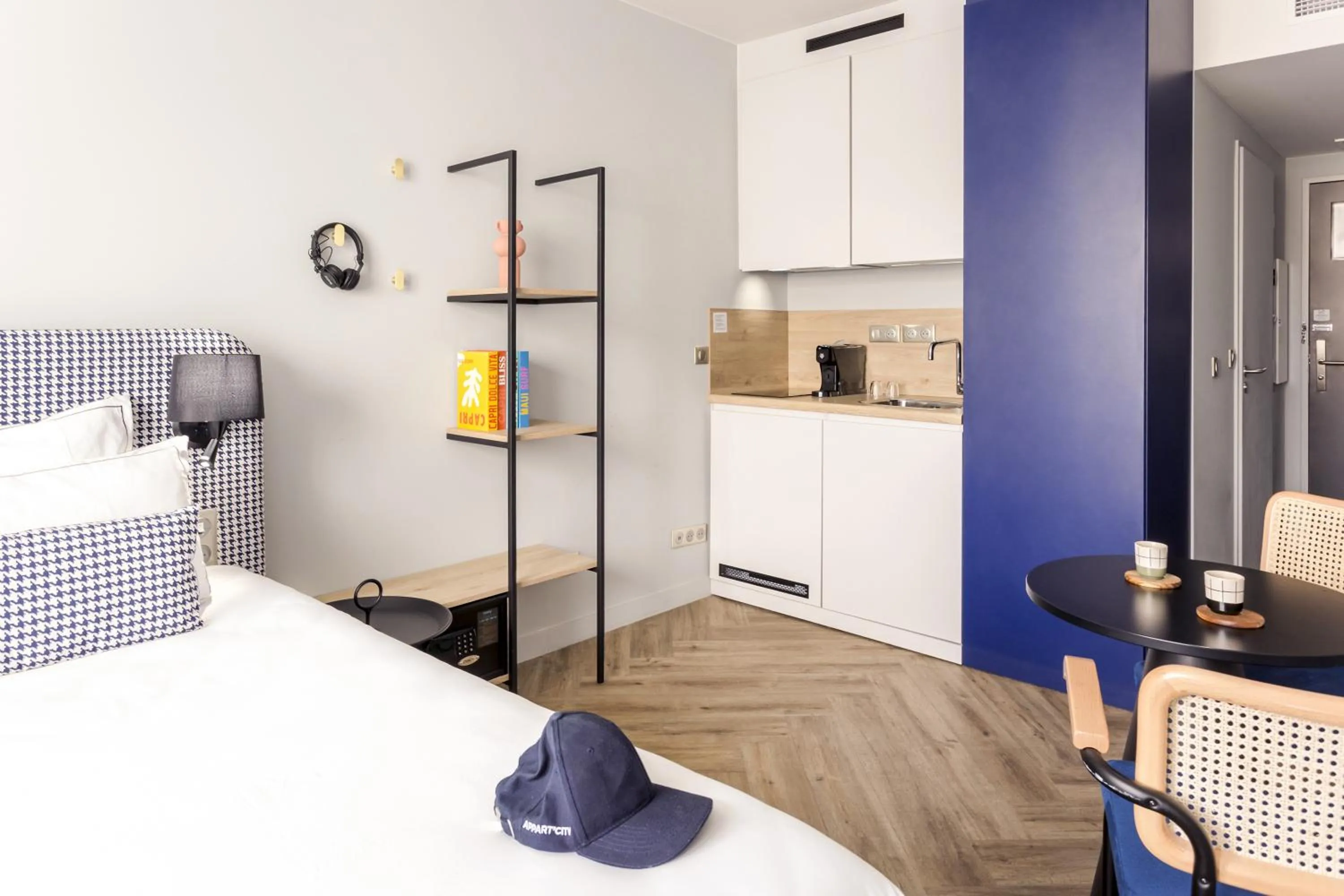 Bed in Appart'City Collection Paris Roissy CDG Airport