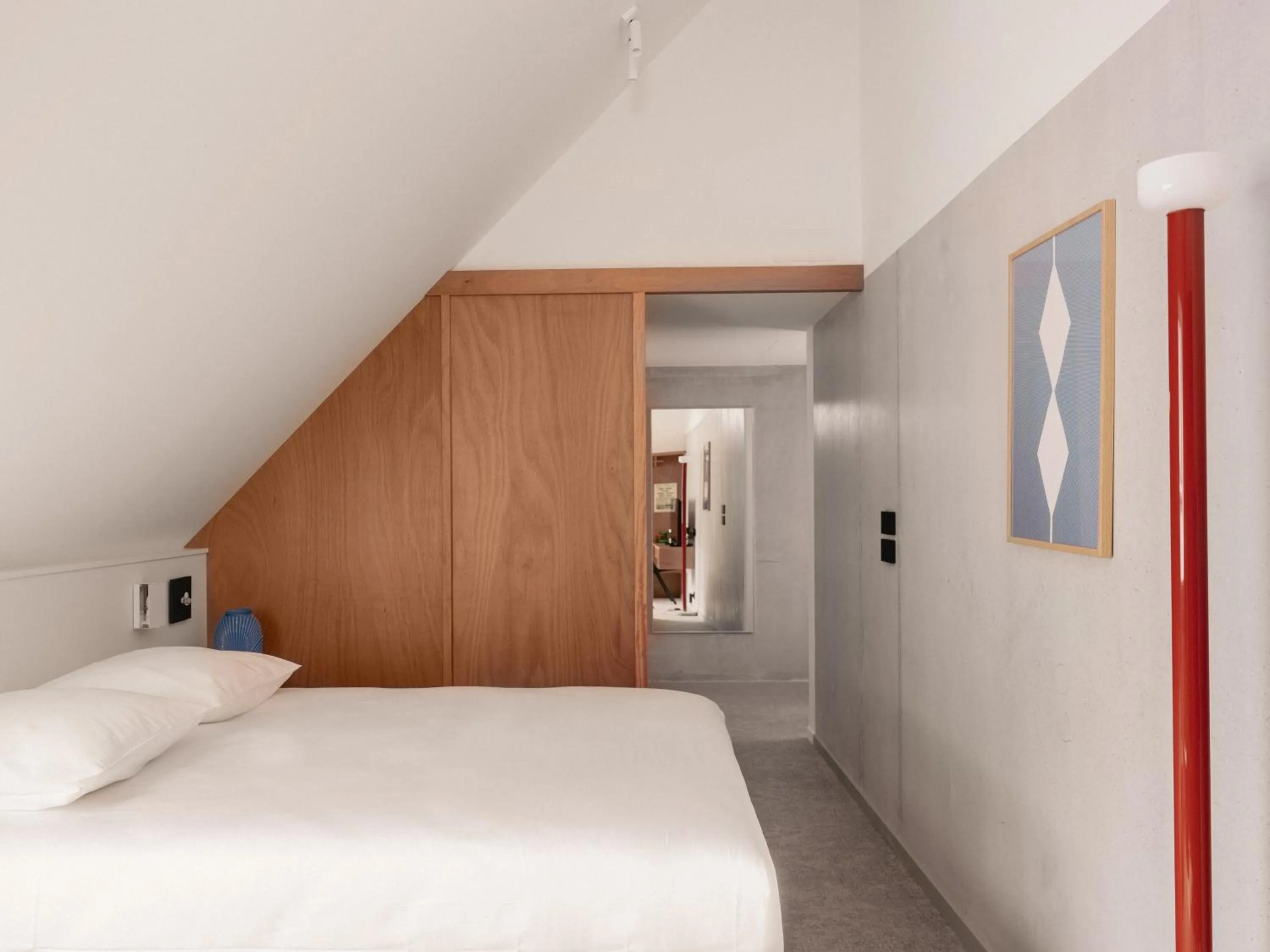 Bedroom, Bed in Hôtel Vertime