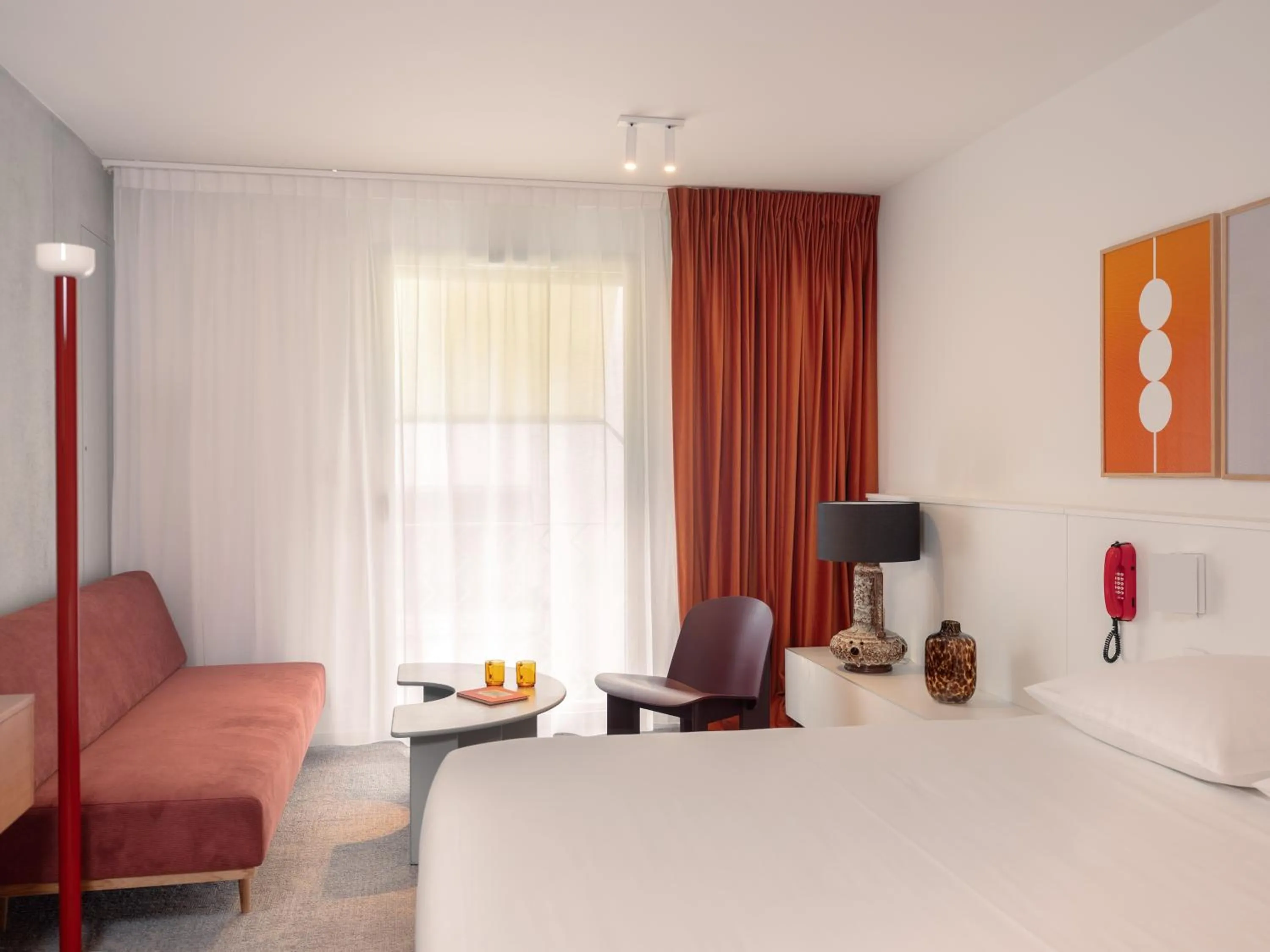 Bedroom, Bed in Hôtel Vertime