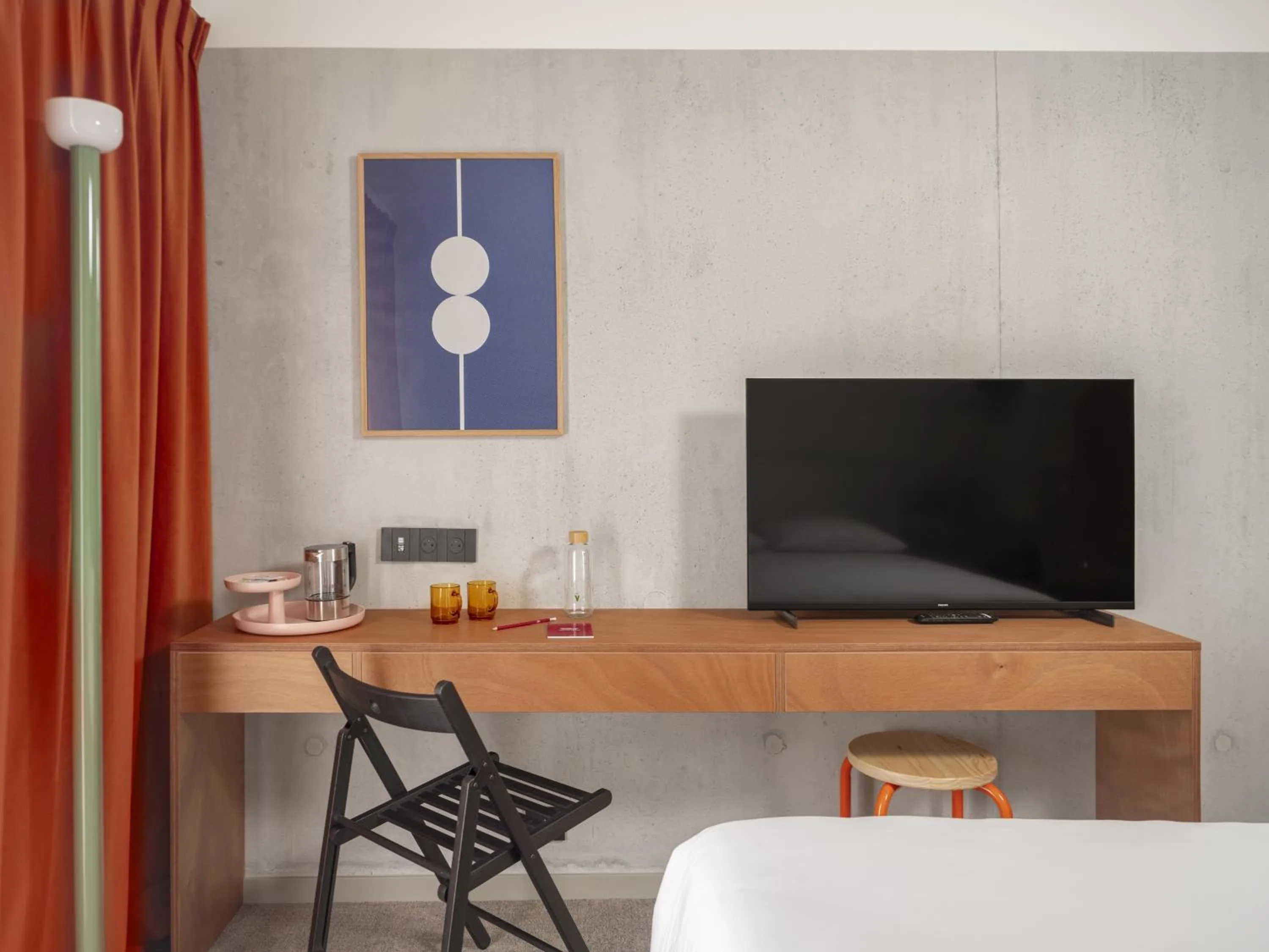 Bedroom in Hôtel Vertime